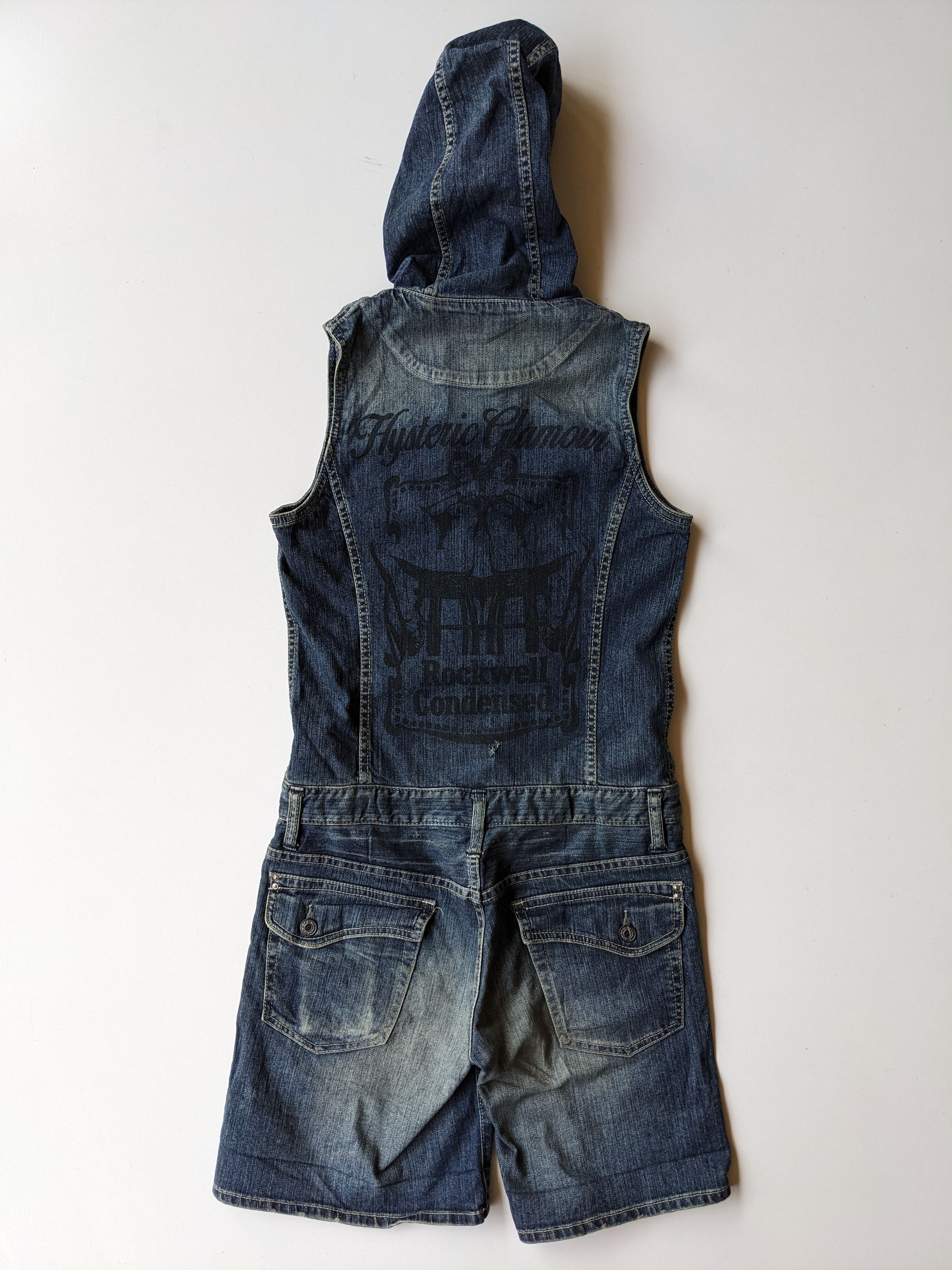 Hysteric Glamour Hysteric Glamour jumpsuit hoodie denim Size S / US 4 / IT 40 - 2 Thumbnail