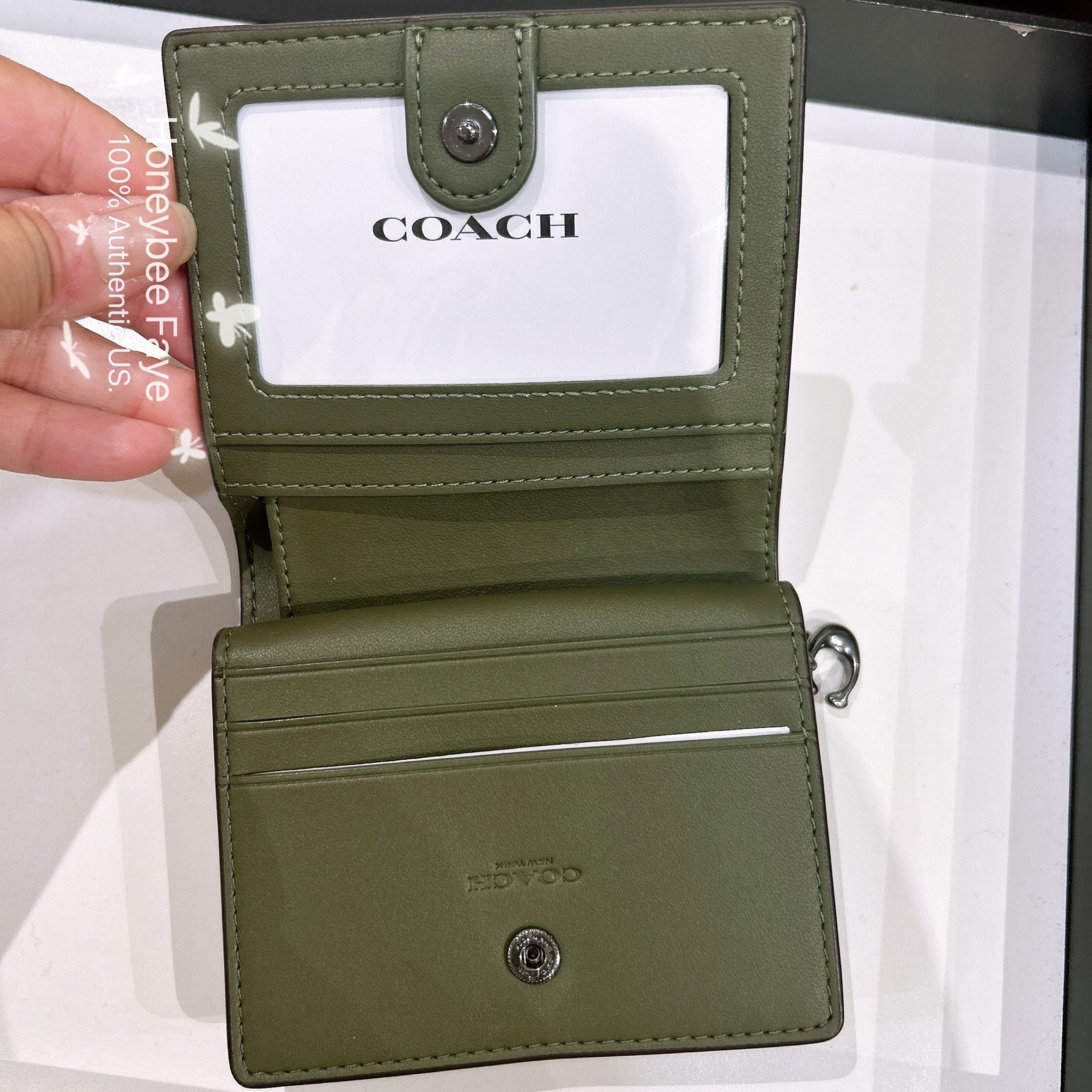 Coach Snap Wallet C2862 Size ONE SIZE - 2 Thumbnail
