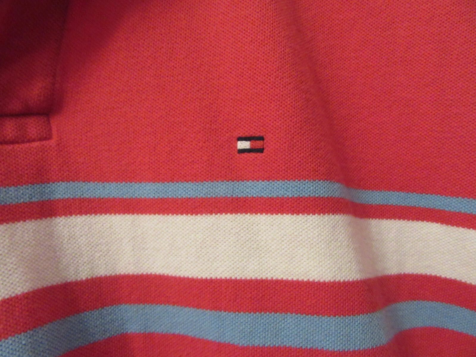 Tommy Hilfiger Tommy Hilfiger Mens Polo Shirt Striped EUC Size XXL Size US XXL / EU 58 / 5 - 2 Thumbnail