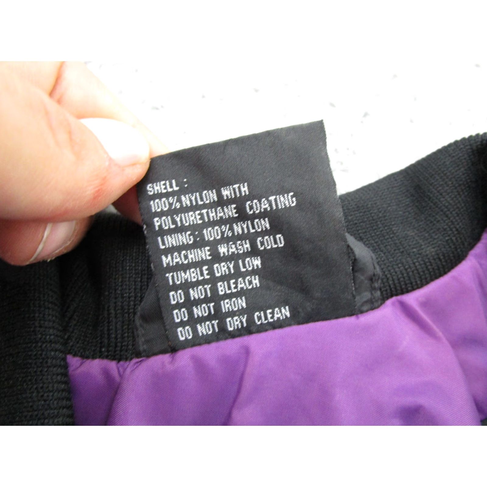 Vintage VTG 90s Easton Windbreaker Purple Track Jacket Mens M Nylon Baseball Long Sleeve Casual Sports Size US M / EU 48-50 / 2 - 3 Thumbnail