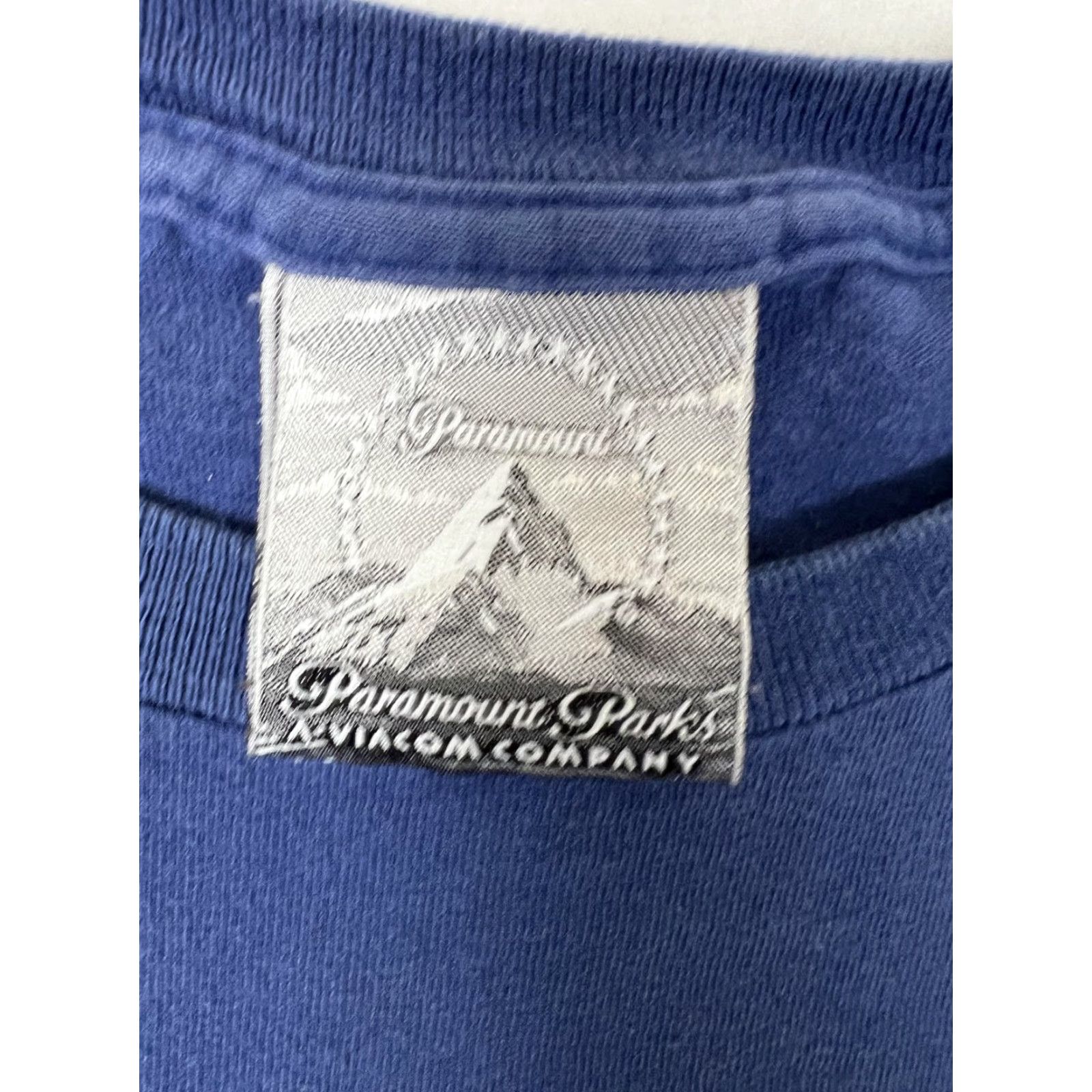 Greats VINTAGE Paramount's Great America Long Sleeve Shirt Mens Large Blue Made In USA Size US L / EU 52-54 / 3 - 5 Thumbnail