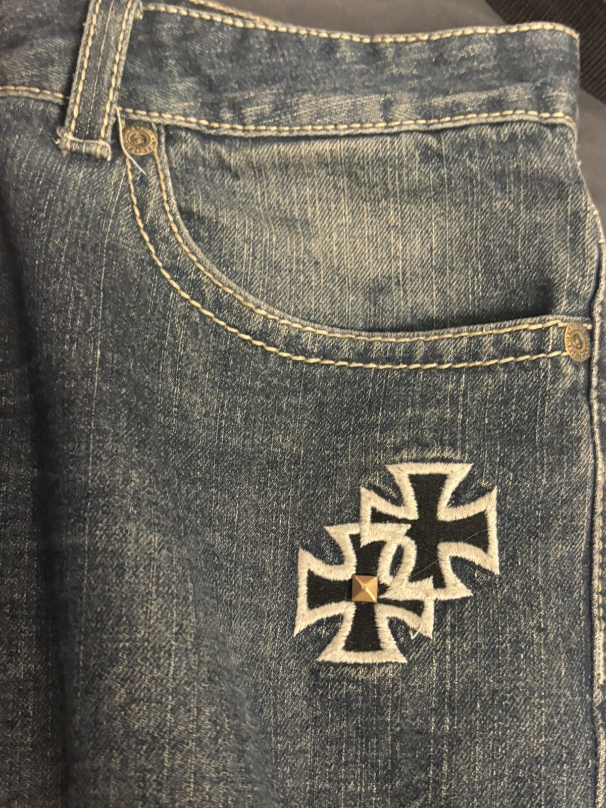 Robins Jeans *RARE* Baggy Robins Jeans Denim sz 38 Size US 38 / EU 54 - 2 Thumbnail
