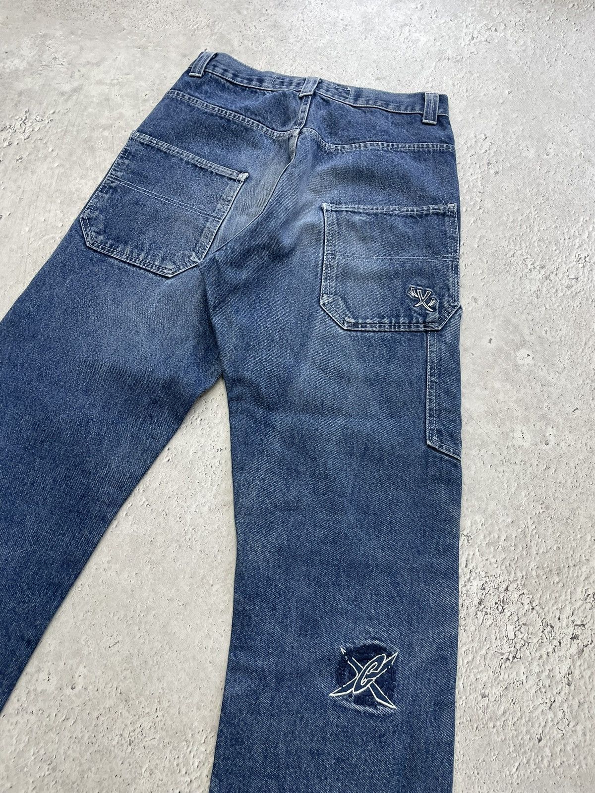 Southpole Rare baggy southpole denim rap jeans pants low waist y2k Size US 31 - 9 Thumbnail