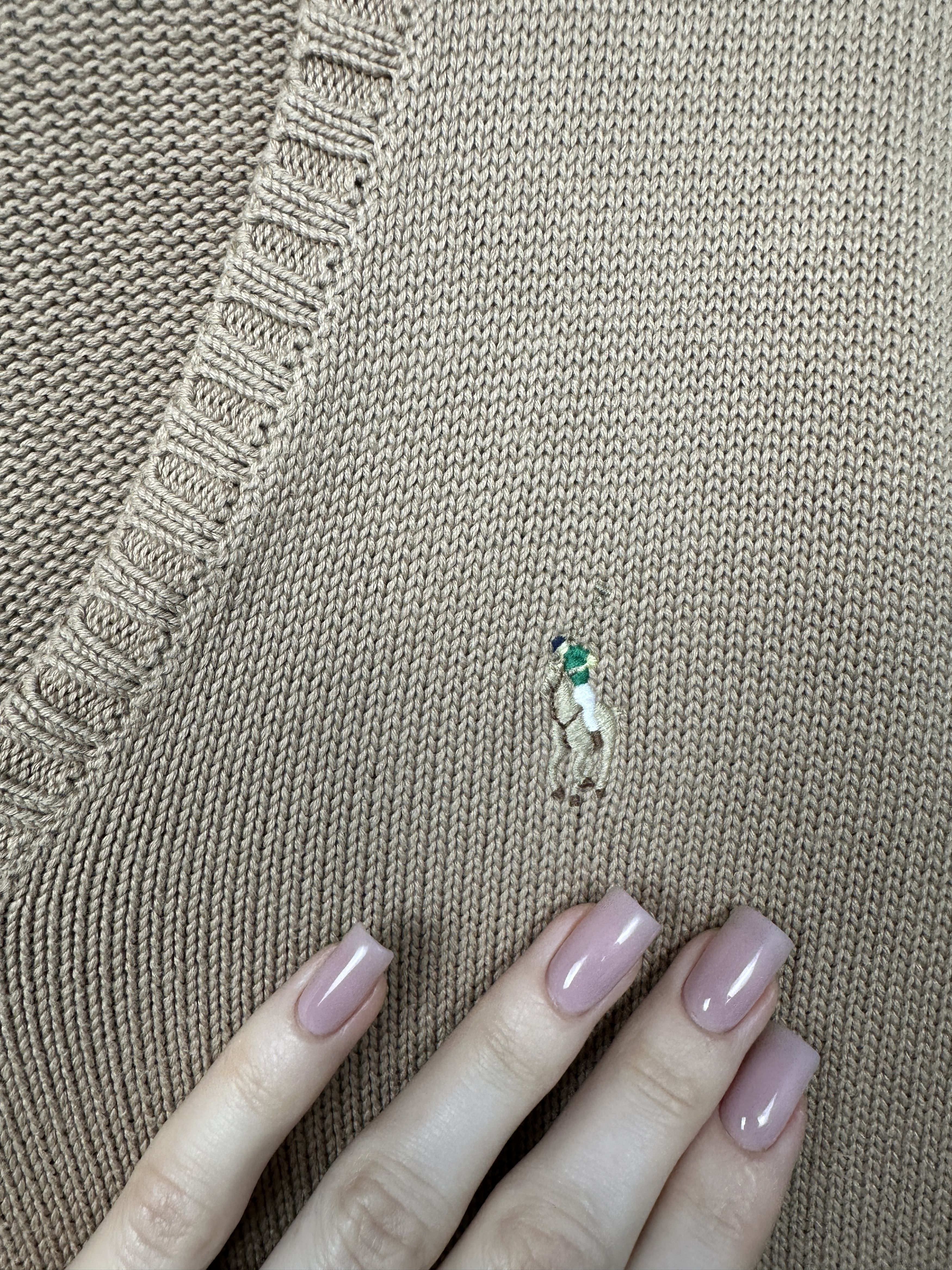 Polo Ralph Lauren Polo Ralph Lauren Vintage Womens V-Neck Knit Sweater Size L / US 10 / IT 46 - 4 Thumbnail