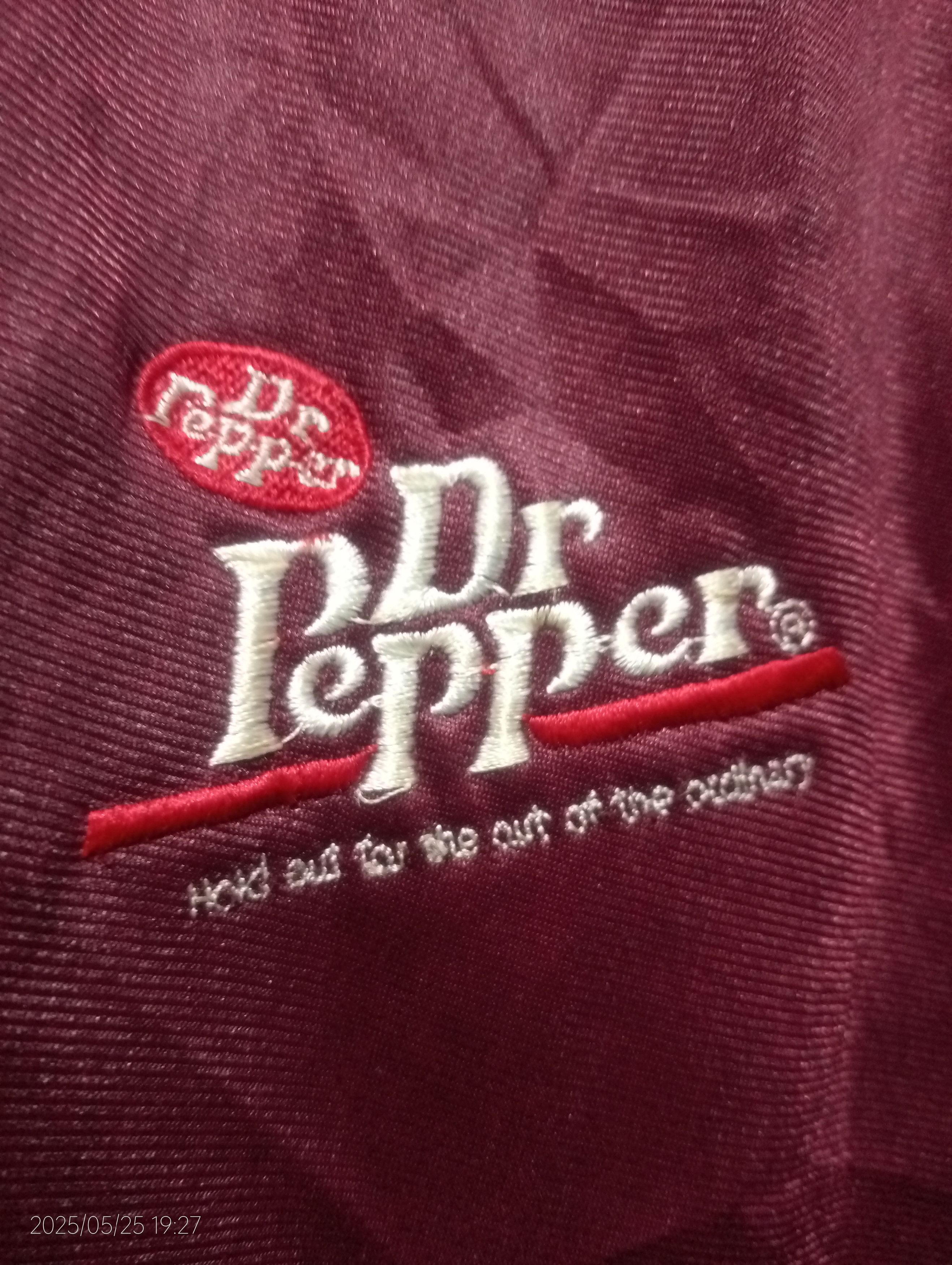 Vintage Vintage '80s Dr Pepper Track Jacket USA Very Rare Size US L / EU 52-54 / 3 - 2 Thumbnail