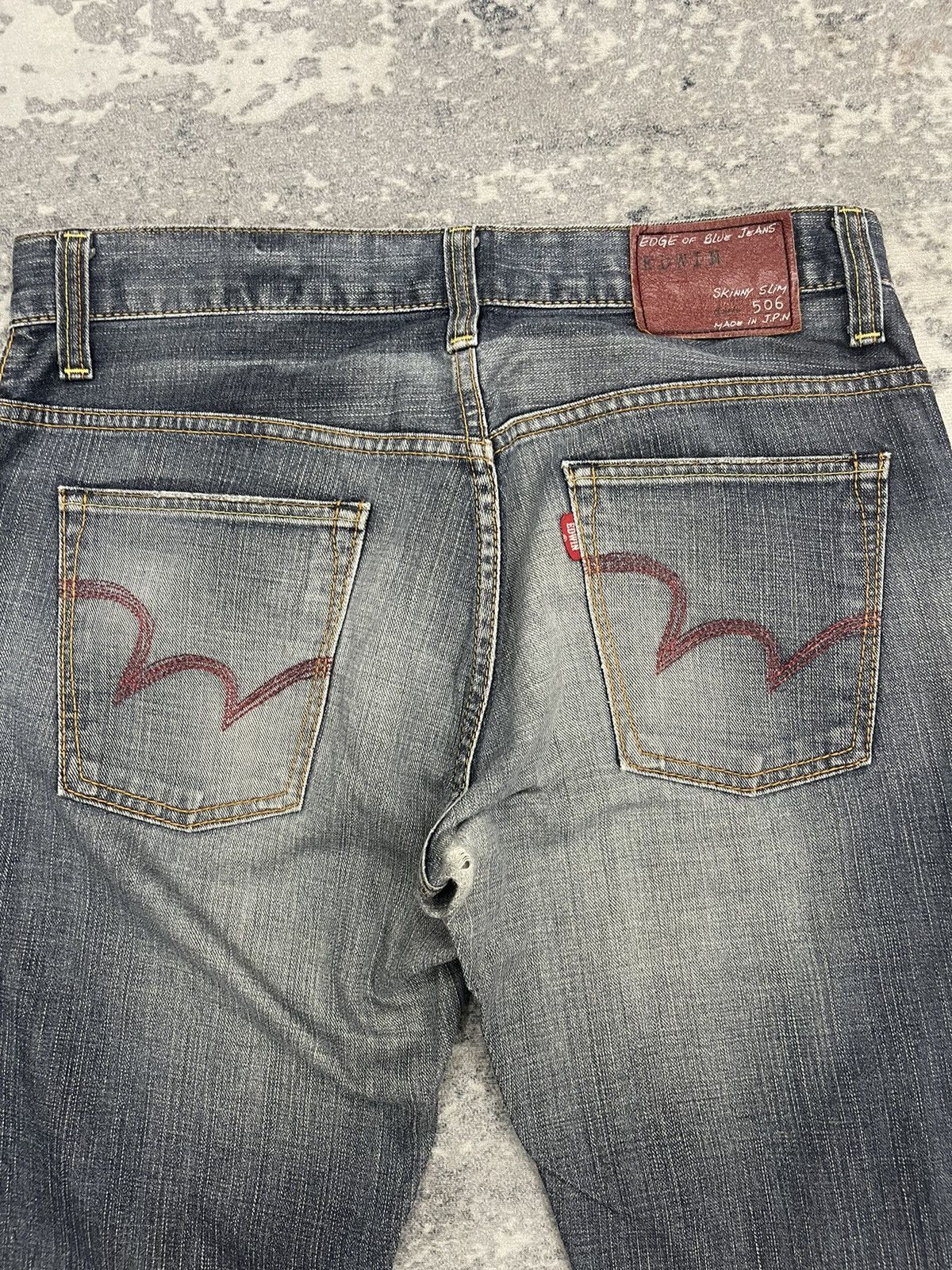 Edwin Edwin Edge Of Blue Distressed Jeans s21 Size US 32 / EU 48 - 11 Thumbnail
