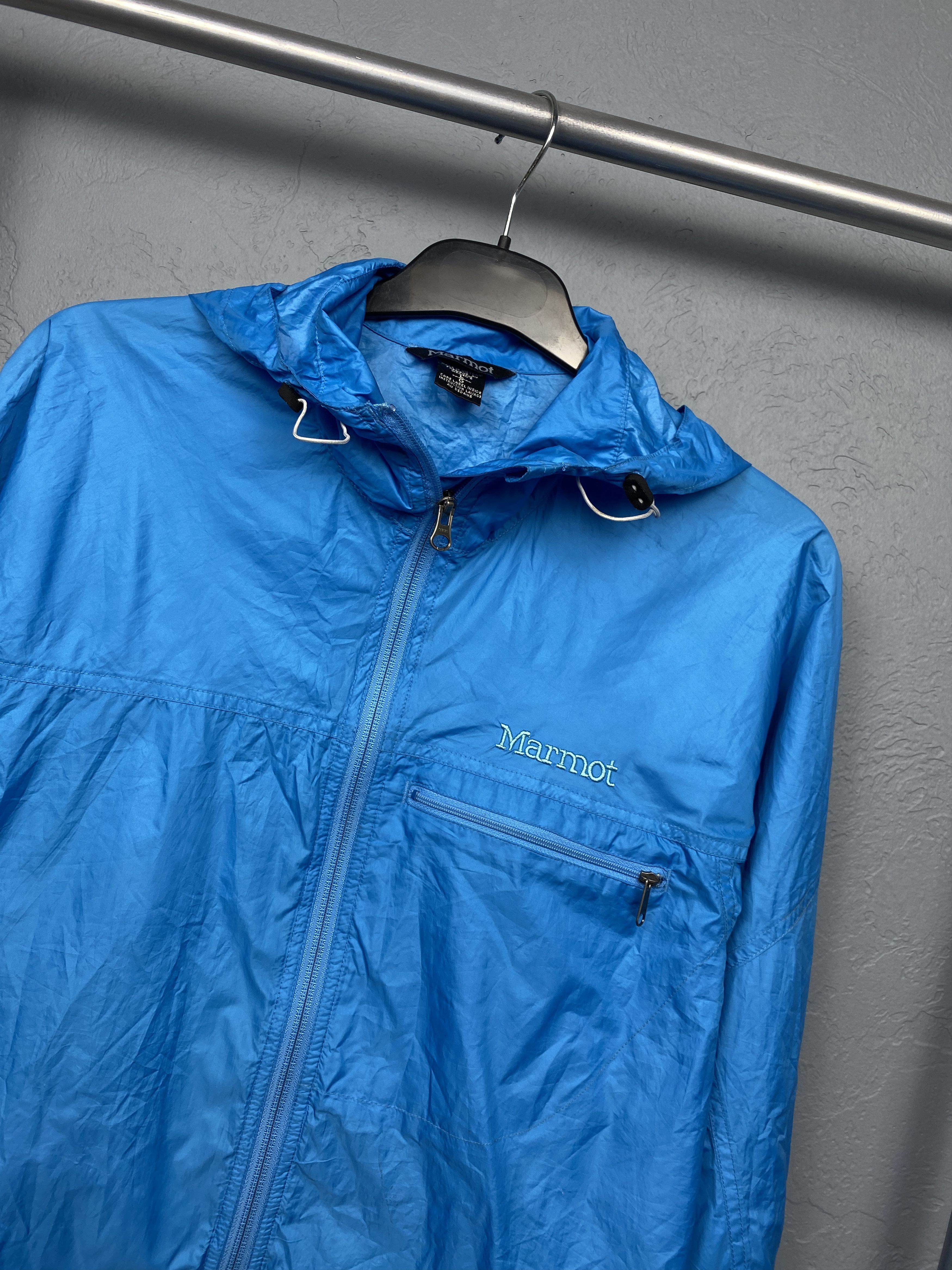 Marmot Marmot Vintage Womens Windbreaker Jacket Size L / US 10 / IT 46 - 2 Thumbnail