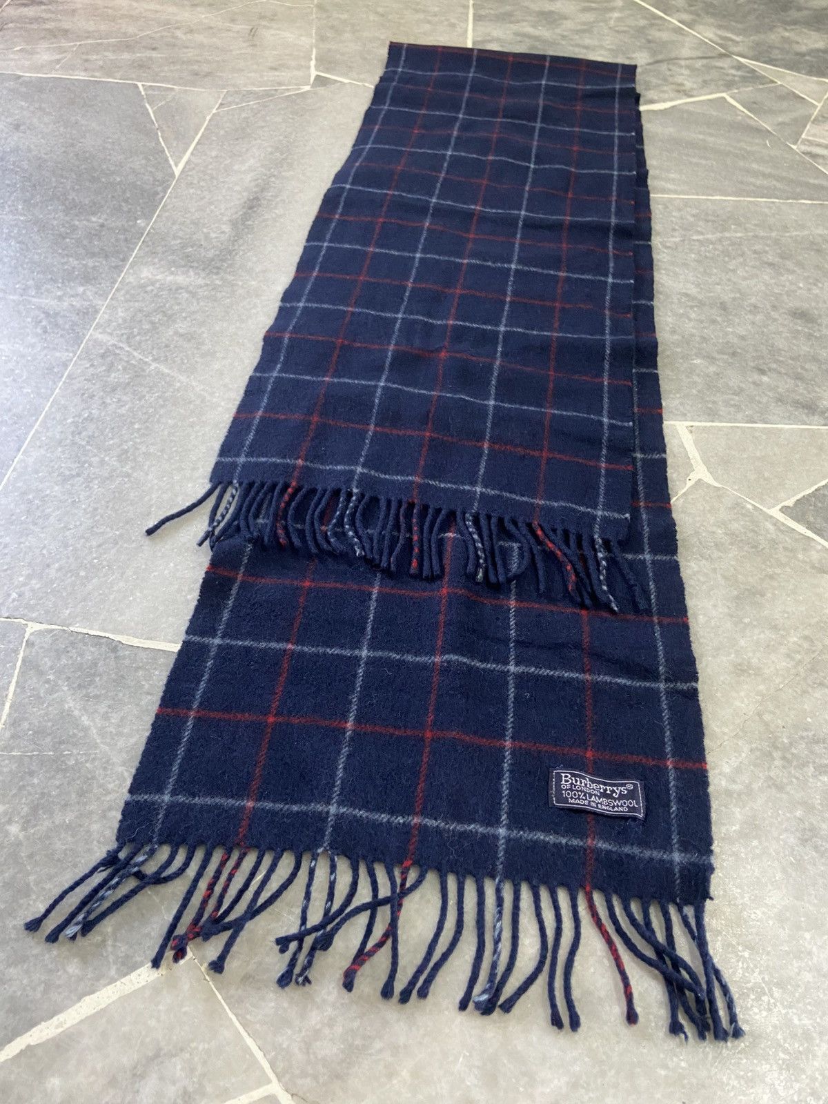 Burberry Burberry London Lambswool Muffler Scarf Size ONE SIZE - 9 Thumbnail