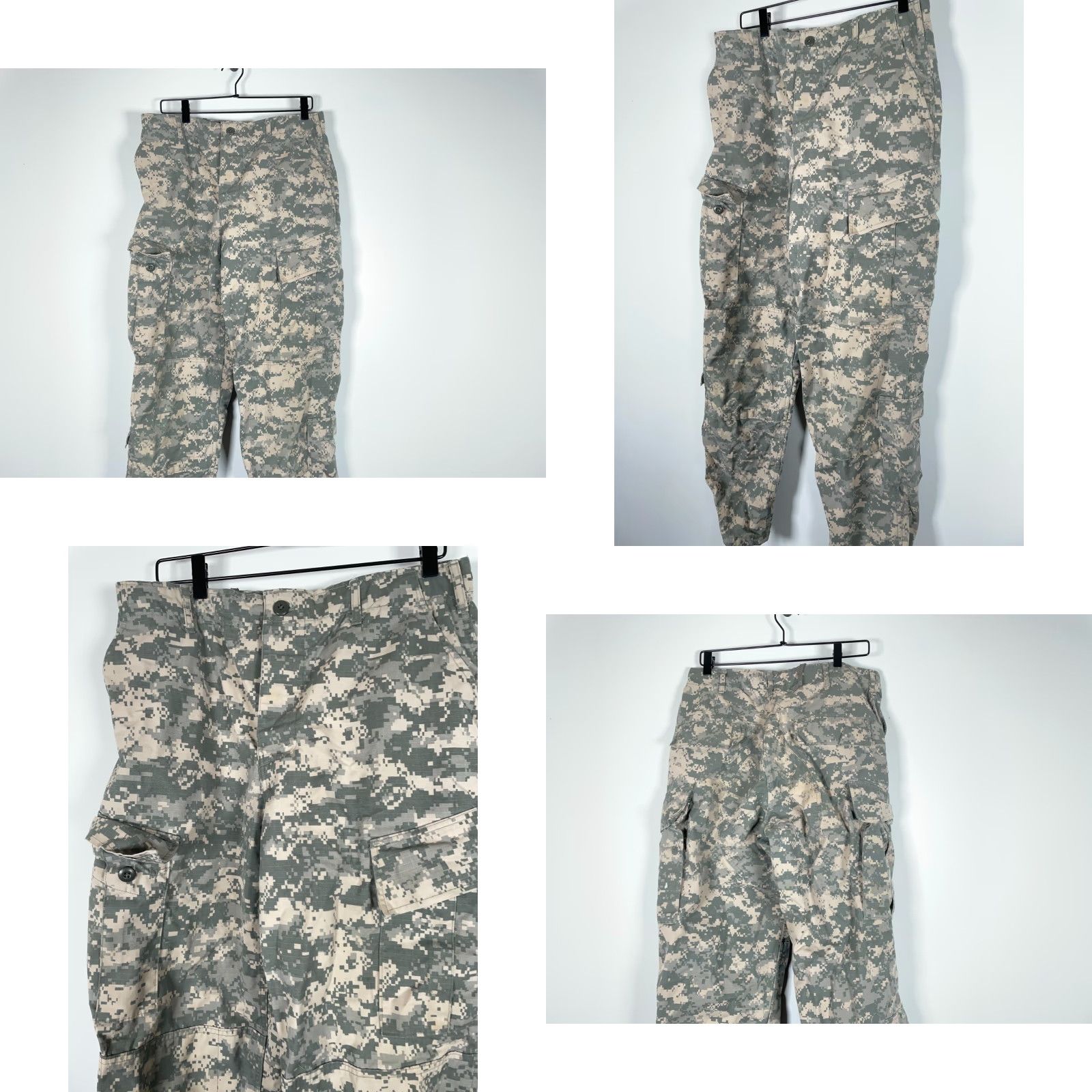 Vintage US Army Digital Camo Combat Pants Men's Medium Long 34 x 32 Camouflage Cargo Size US 34 / EU 50 - 9 Thumbnail
