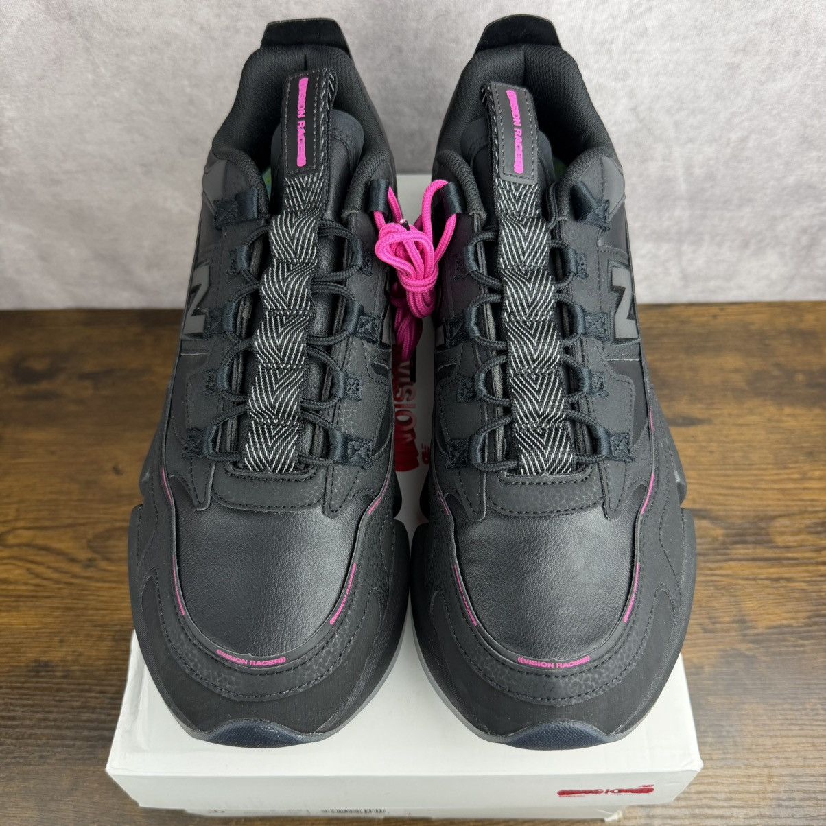 New Balance NEW New Balance Vision Racer Jaden Smith Black Pink MSVRCJSH Size US 14 / EU 47 - 5 Thumbnail