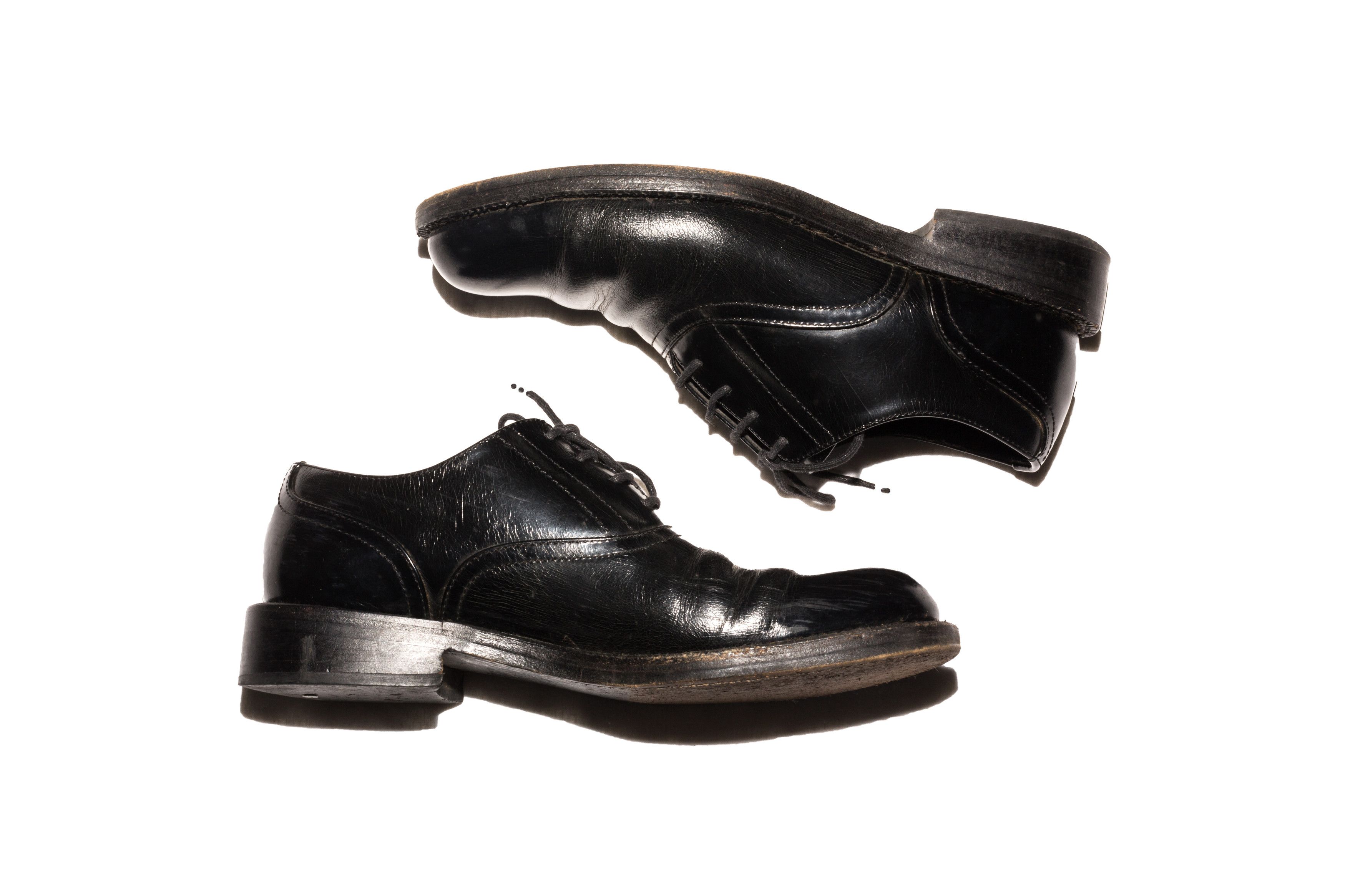 Comme des Garcons LEATHER LACE UP DERBY SHOES Size US 4 / IT 34 - 9 Thumbnail
