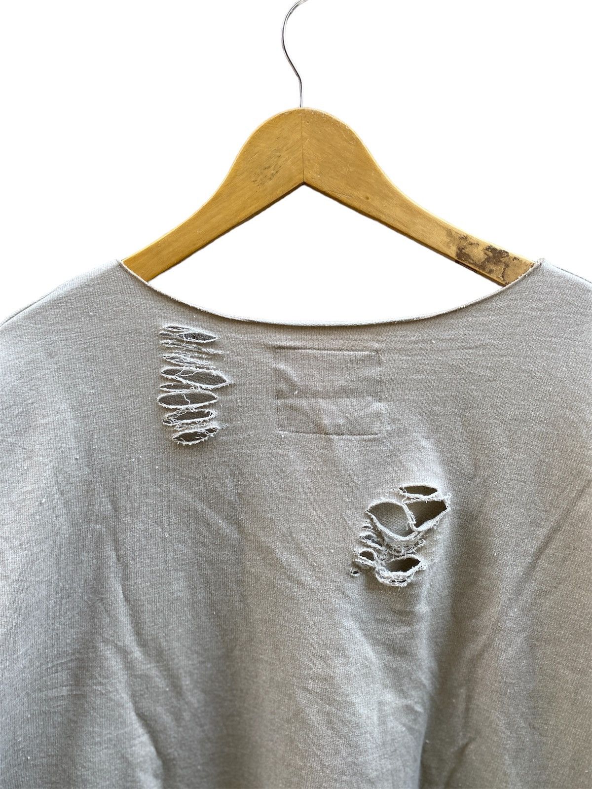 Hysteric Glamour × If Six Was Nine × Le Grande Bleu (L.G.B.) Driftout Distressed Grunge Punk NumberNine Style Long sleeve Size US L / EU 52-54 / 3 - 3 Thumbnail