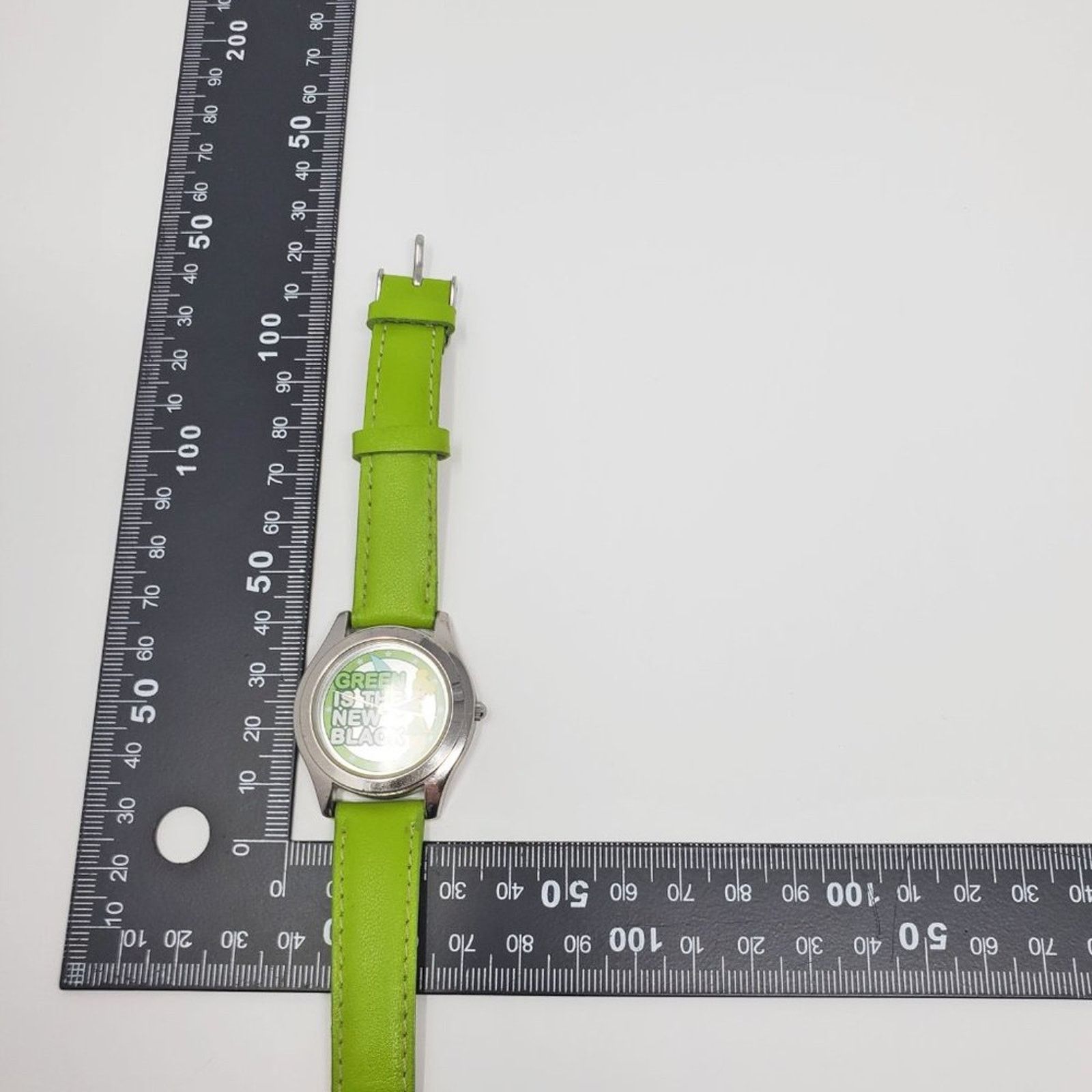 Disney Disney Tinker Bell Green is the New Black Analog Watch Size ONE SIZE - 11 Thumbnail