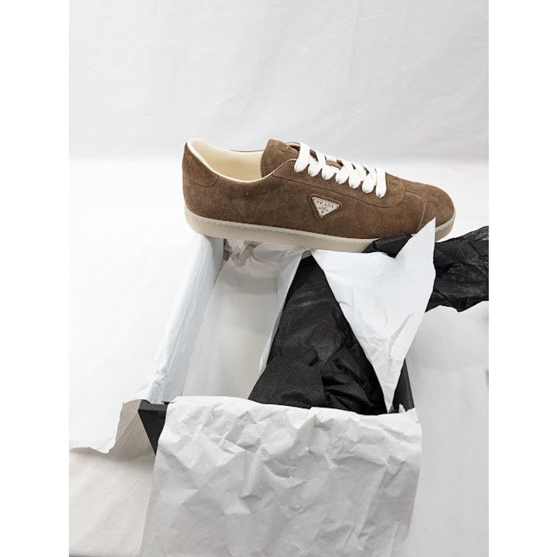Prada o1rshd1 Low-Top Sneakers in Sigaro Size US 12 / EU 45 - 23 Thumbnail
