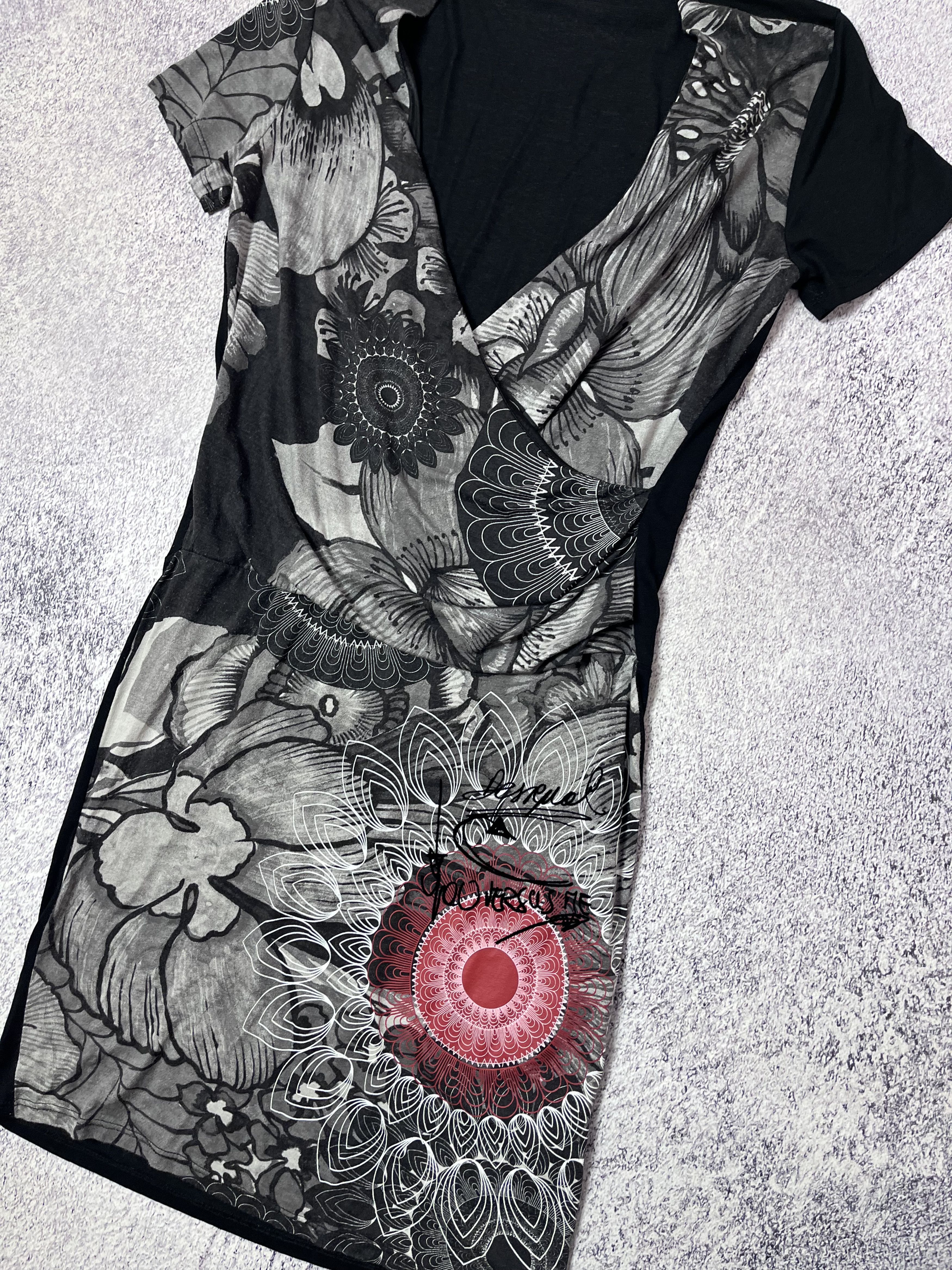 Designer × Japanese Brand Women’s dress Desigual size L Y2K Size L / US 10 / IT 46 - 3 Thumbnail