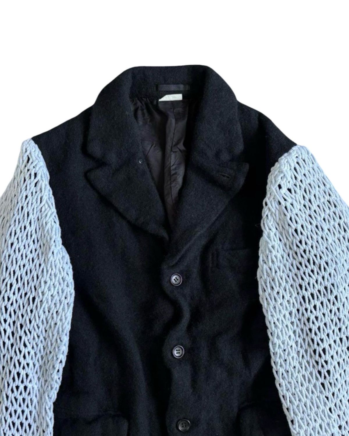 Comme des Garcons A/W 2024 Comme Des Garcon Homme 🇯🇵Wool Blazer Jacket Size US M / EU 48-50 / 2 - 7 Thumbnail