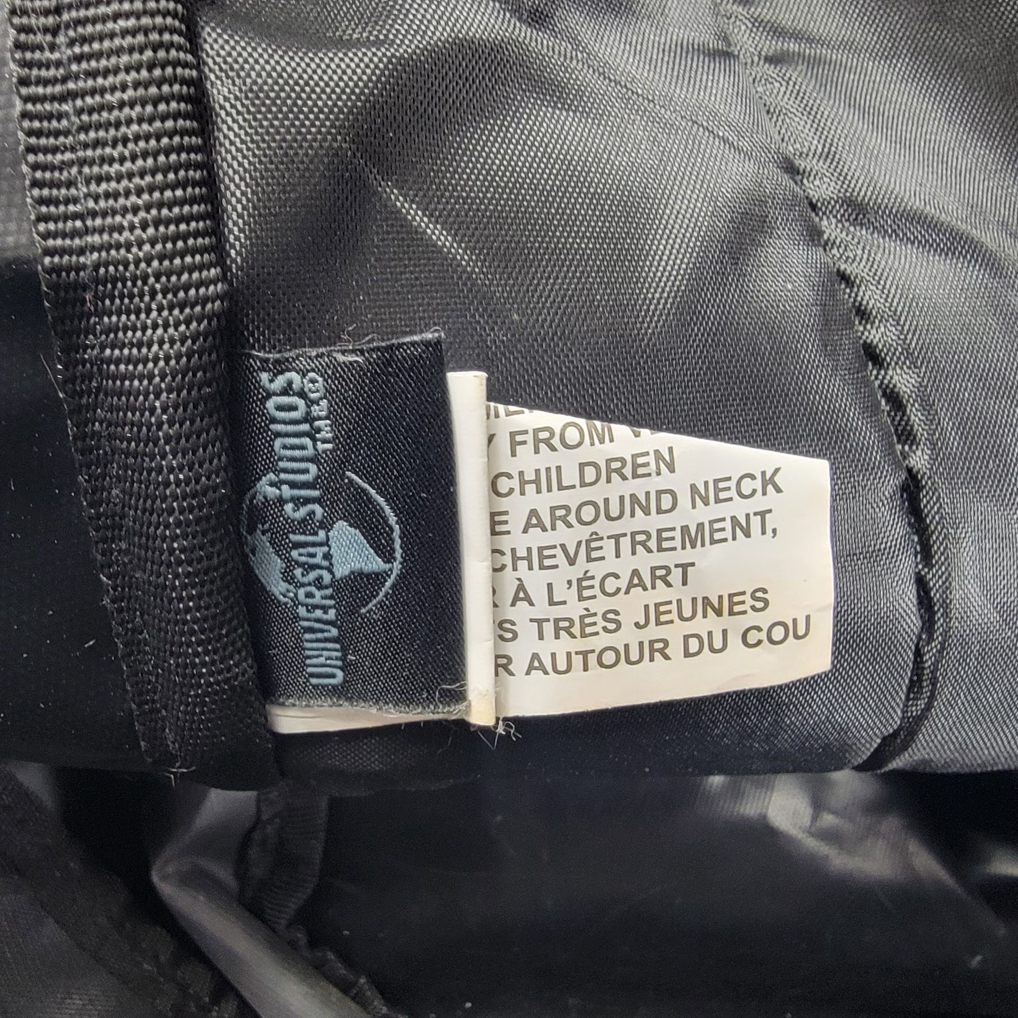 Universal Studios Universal Studios Adults Black Blue Backpack Casual Travel S Size ONE SIZE - 5 Thumbnail