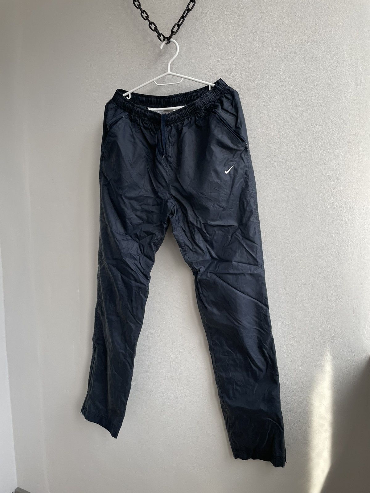 Nike Nike Vintage 90s Baggy Parachute Track Pants Sweatpants Size US 34 / EU 50 - 2 Thumbnail