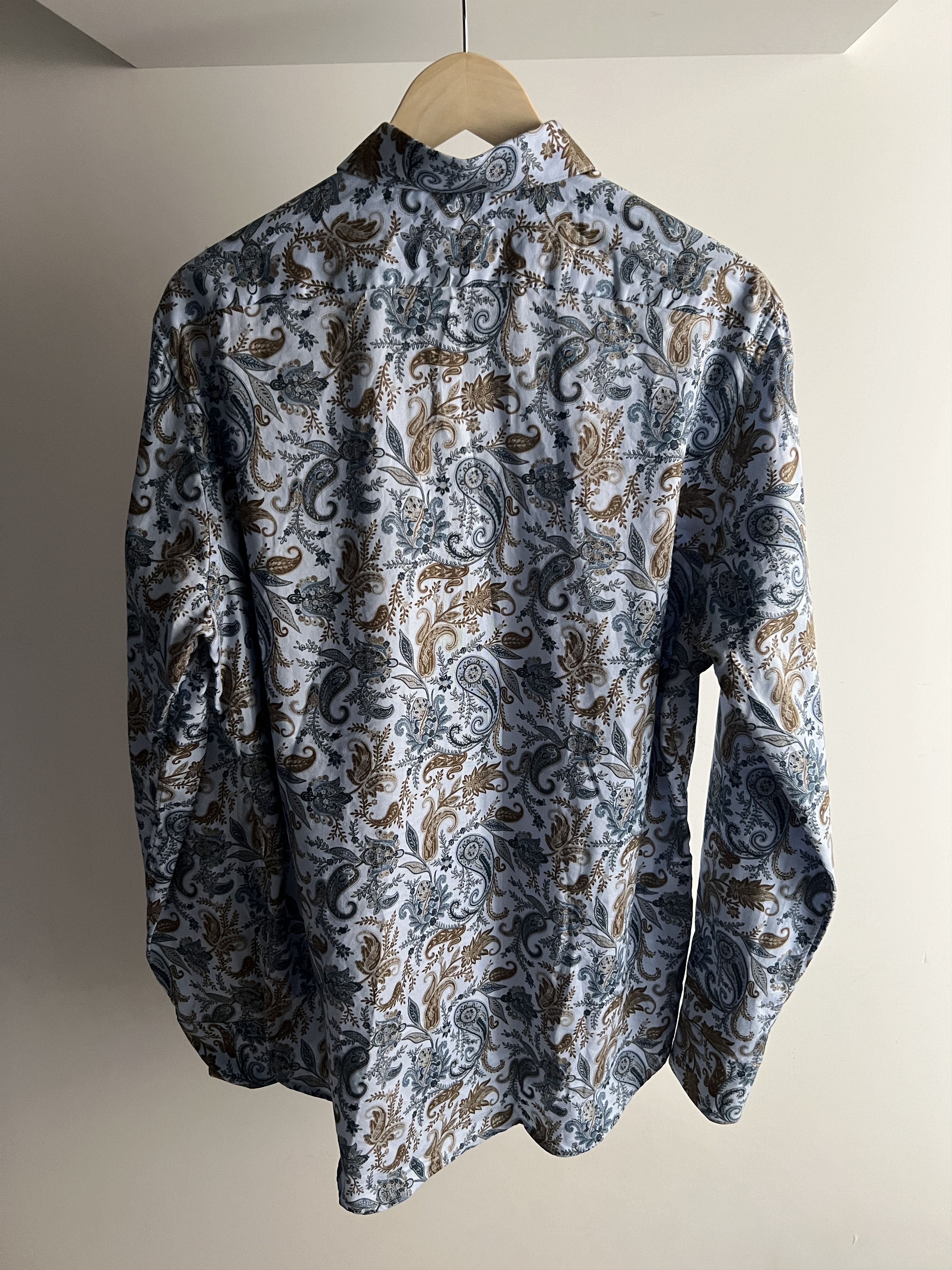 Designer × Strenstroms Vintage Stenstroms Baroque Shirt Full Print Goth Floral Size US L / EU 52-54 / 3 - 8 Thumbnail
