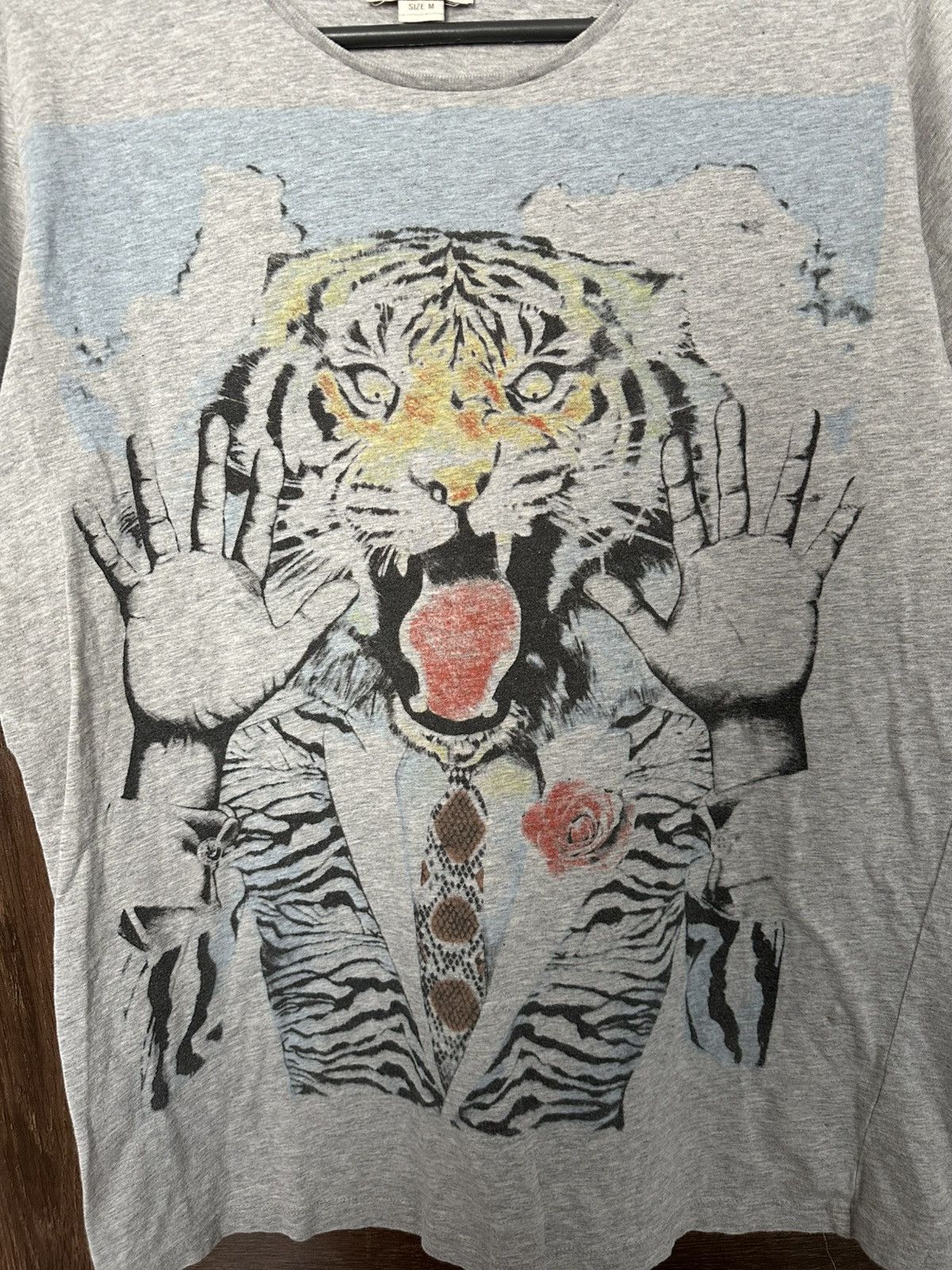 Diesel Diesel Tiger Logo T-Shirt Size US M / EU 48-50 / 2 - 6 Thumbnail