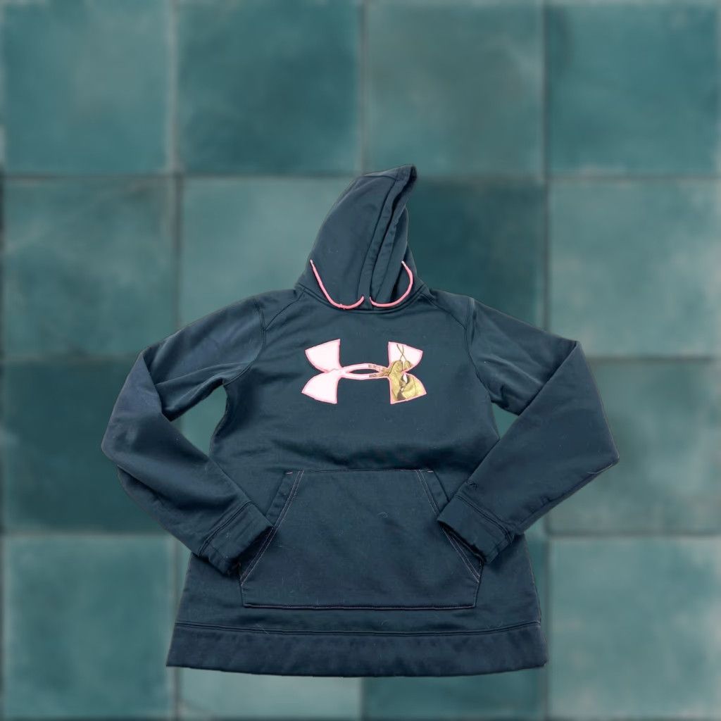 Under Armour Under Armour Hoodie Sweatshirt Womens Small Black UA Storm ColdGear Long Sleeve Size S / US 4 / IT 40 - 1 Thumbnail