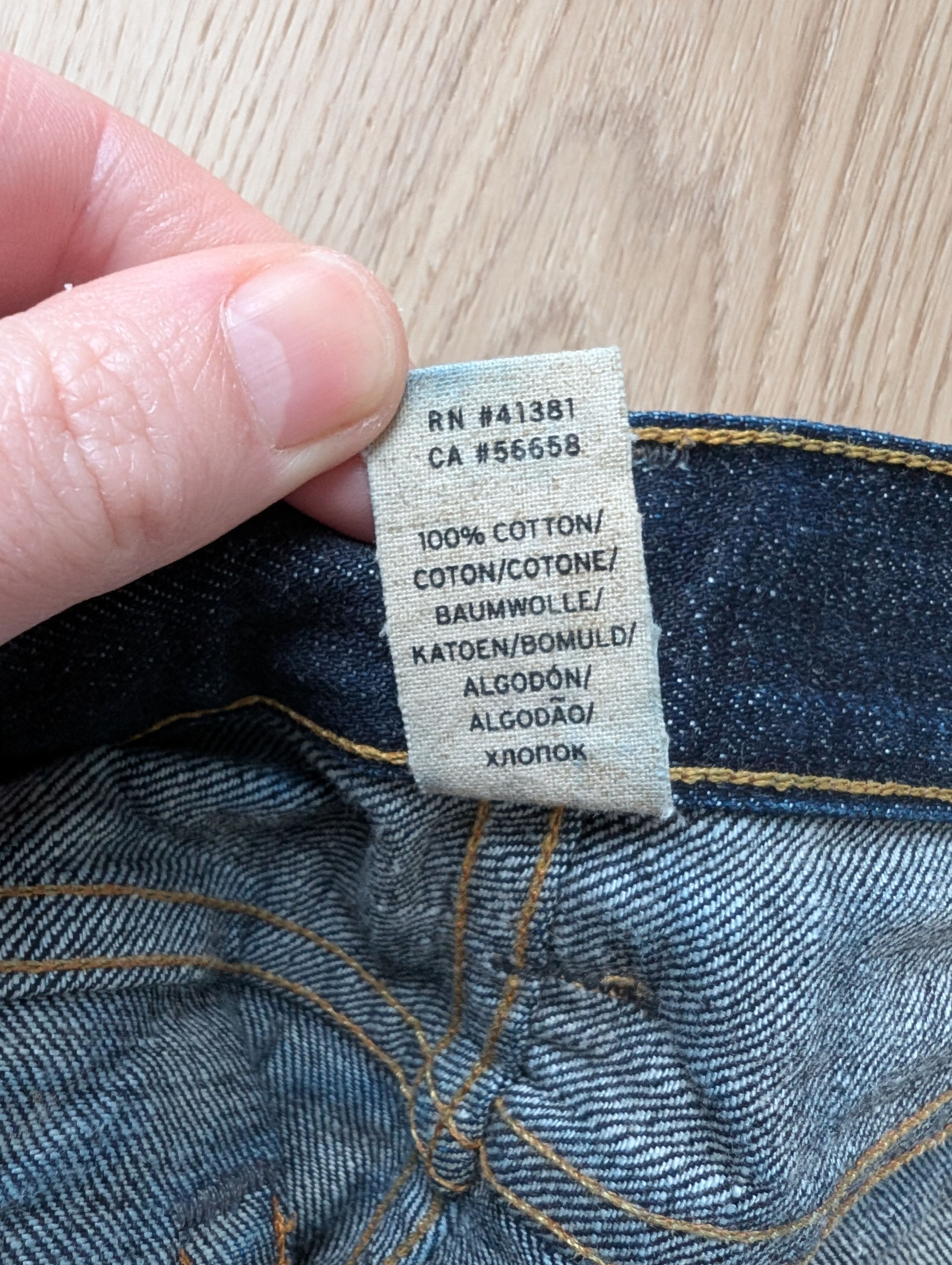 RRL Ralph Lauren RRL Slim Narrow Selvedge Jeans Woven Sanforized 30x34 Size US 30 / EU 46 - 8 Thumbnail