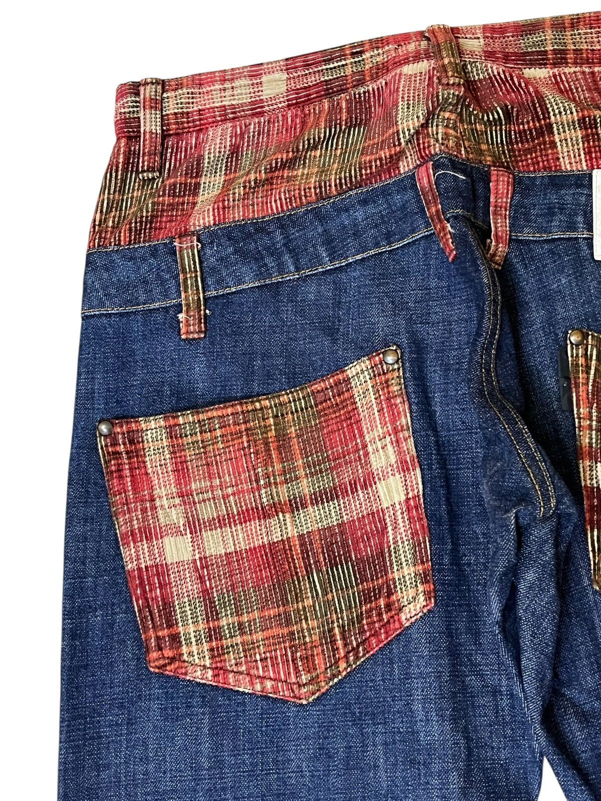 Japanese Brand SICK🔥JAPANESE BRAND CONCAVE ATTEMPT DOUBLE WAIST JEANS Size US 32 / EU 48 - 9 Thumbnail