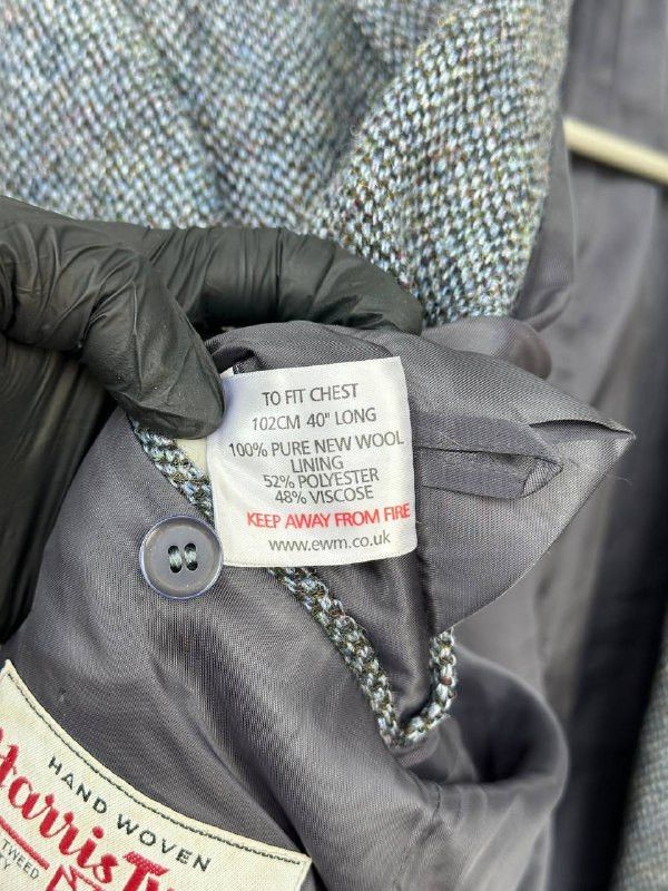 Harris Tweed Harris Tweed British Heritage Wool Blazer Handwoven Scotland Size 40L - 14 Thumbnail