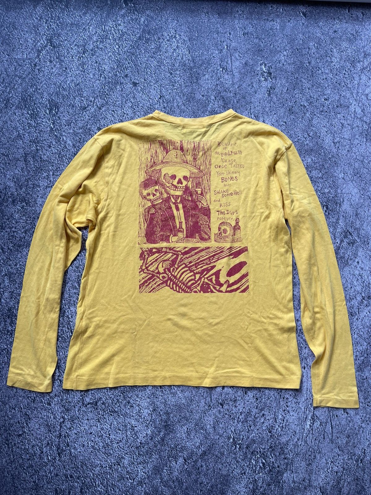 Hysteric Glamour VINTAGE HYSTERIC GLAMOUR SKULL COMICS LONGSLEEVE Size US M / EU 48-50 / 2 - 3 Thumbnail