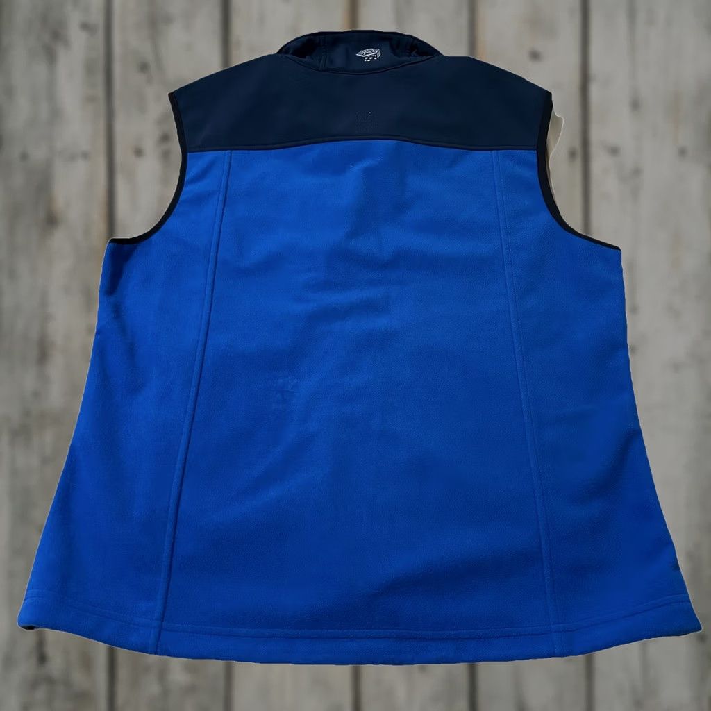 Mountain Hardwear Mountain Hardwear Vest Fleece Full Zip Gorpcore Blue M Men Medium Size Size US M / EU 48-50 / 2 - 1 Thumbnail