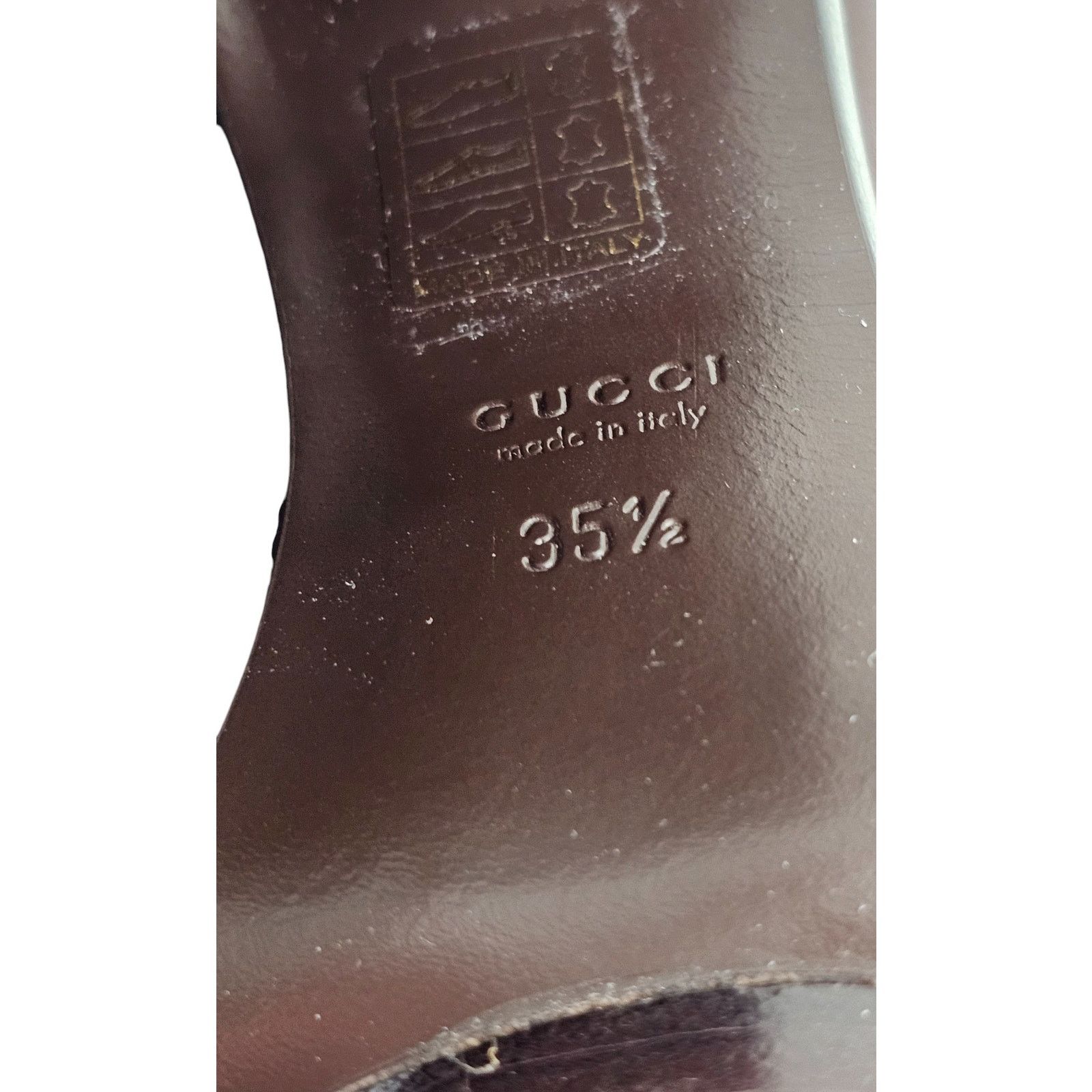 Gucci GUCCI Trish Rare Pull On Runway Boots SIZE (size mismatched) Size US 5.5 / IT 35.5 - 8 Thumbnail