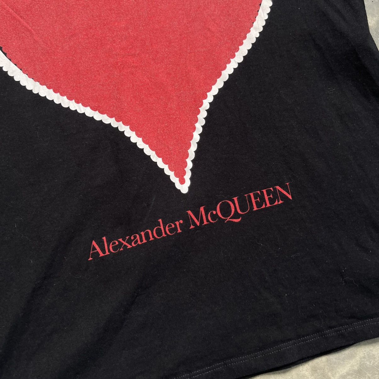 Alexander McQueen Alexander McQueen Heart Logo T-Shirt Size M / US 6-8 / IT 42-44 - 3 Thumbnail