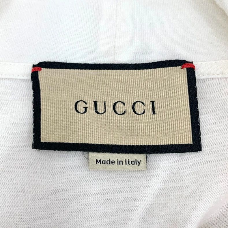 Gucci Gucci White rabbit printed cotton round-neck short-sleeved Size S / US 4 / IT 40 - 5 Thumbnail