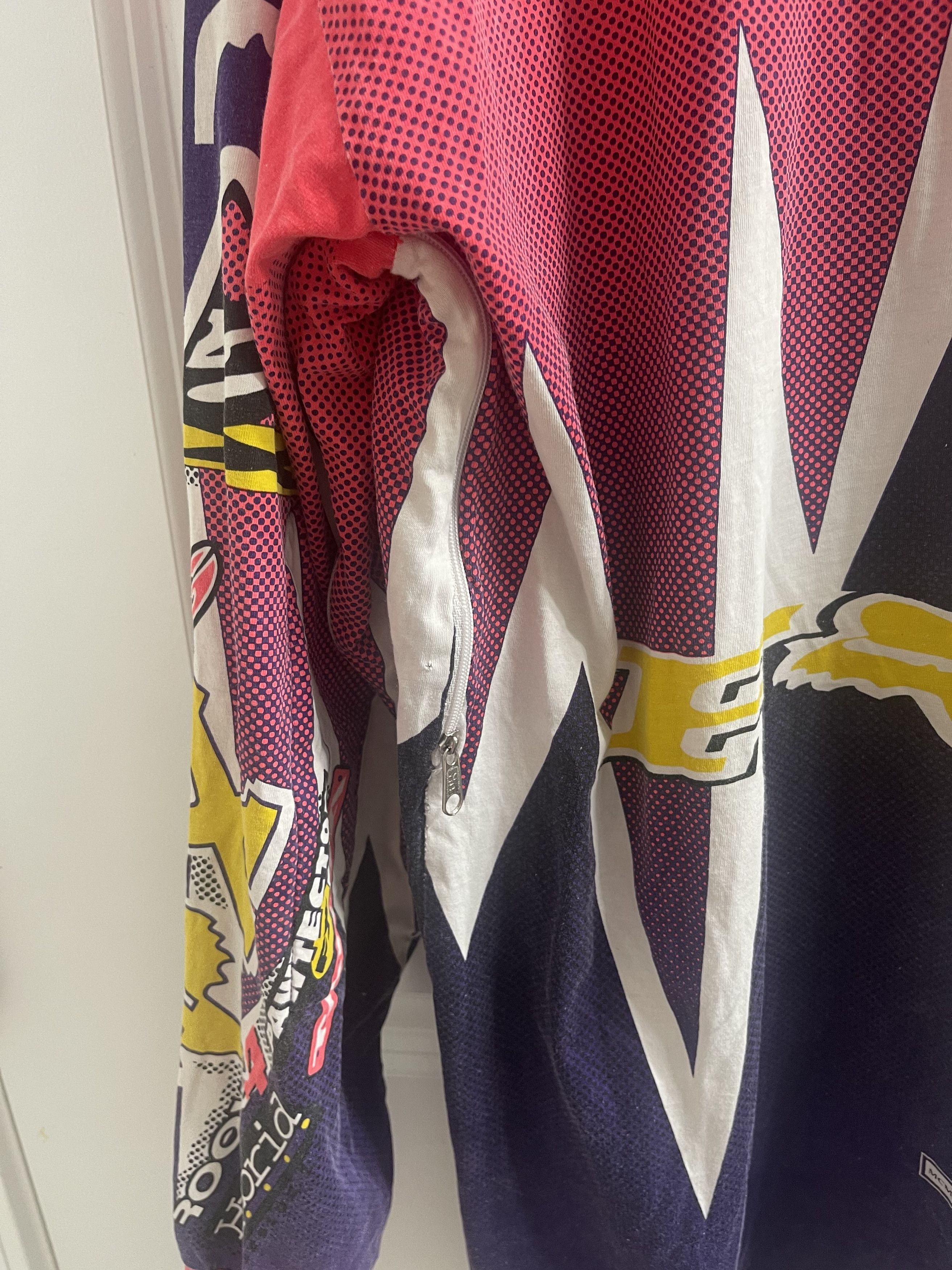 Fox Racing × Vintage Very Rare Vintage 90's Team Fox Racing Jersey Size US XL / EU 56 / 4 - 5 Thumbnail