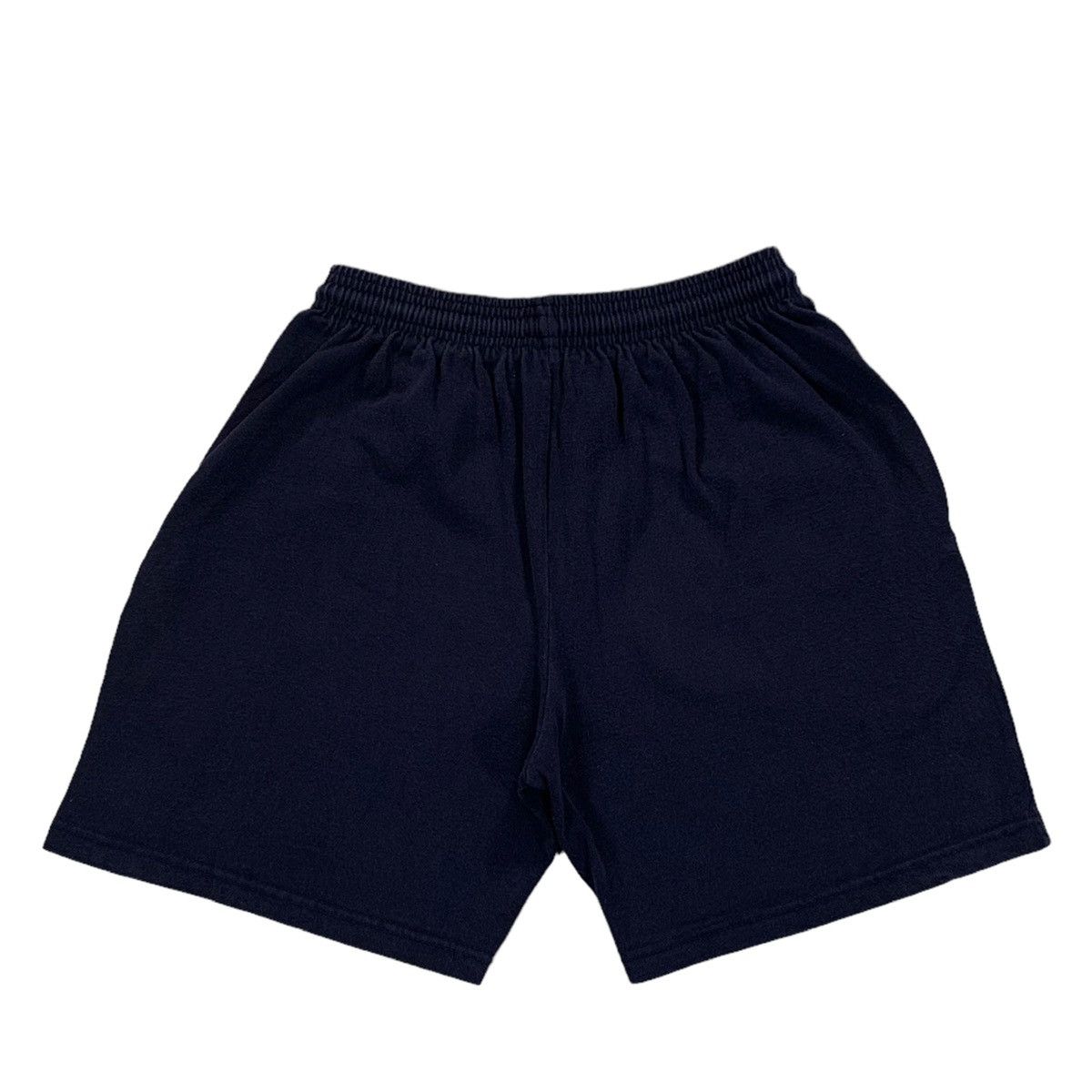 Vintage VTG Anvil Navy Blue University Basketball Camp Sweat Shorts Size US 30 / EU 46 - 3 Thumbnail