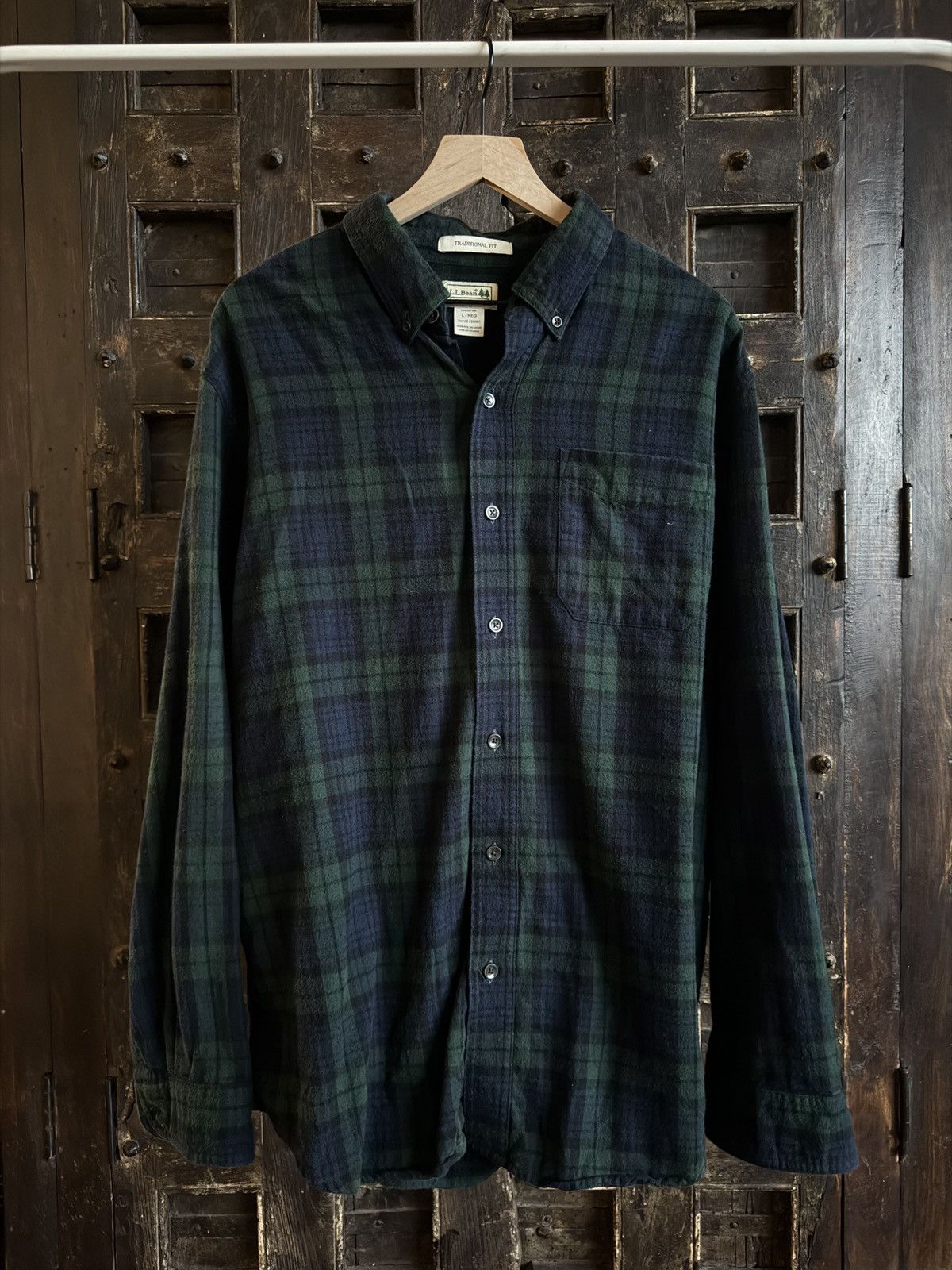 L.L. Bean L.L. Bean blackwatch flannel (L) Size US L / EU 52-54 / 3 - 1 Thumbnail