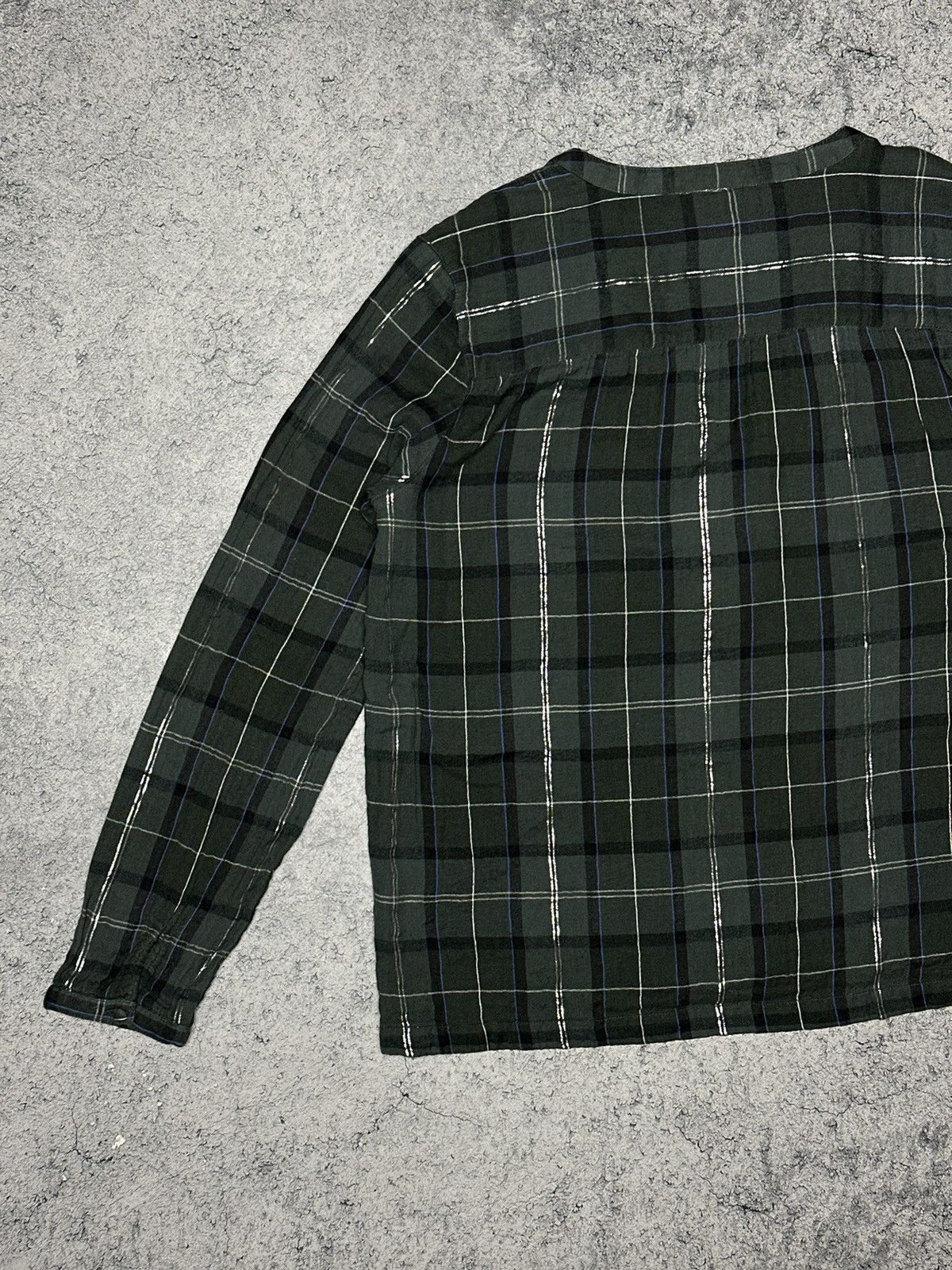 Sezane Sezane Classic Cotton Plaid Button Shirt Blouse Size M / US 6-8 / IT 42-44 - 11 Thumbnail