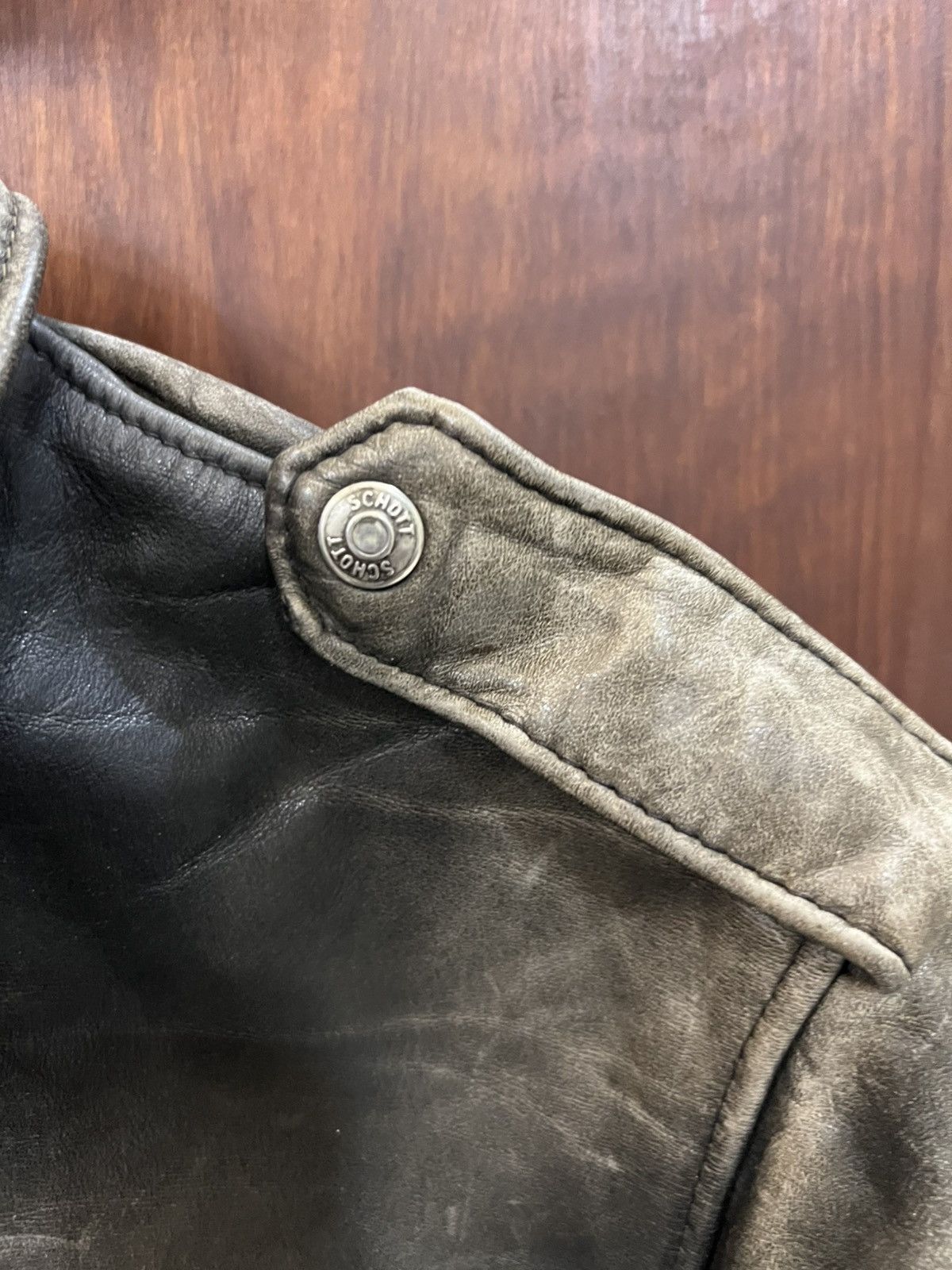 Schott Vintage Schott Genuine Leather Jacket Size US L / EU 52-54 / 3 - 4 Thumbnail