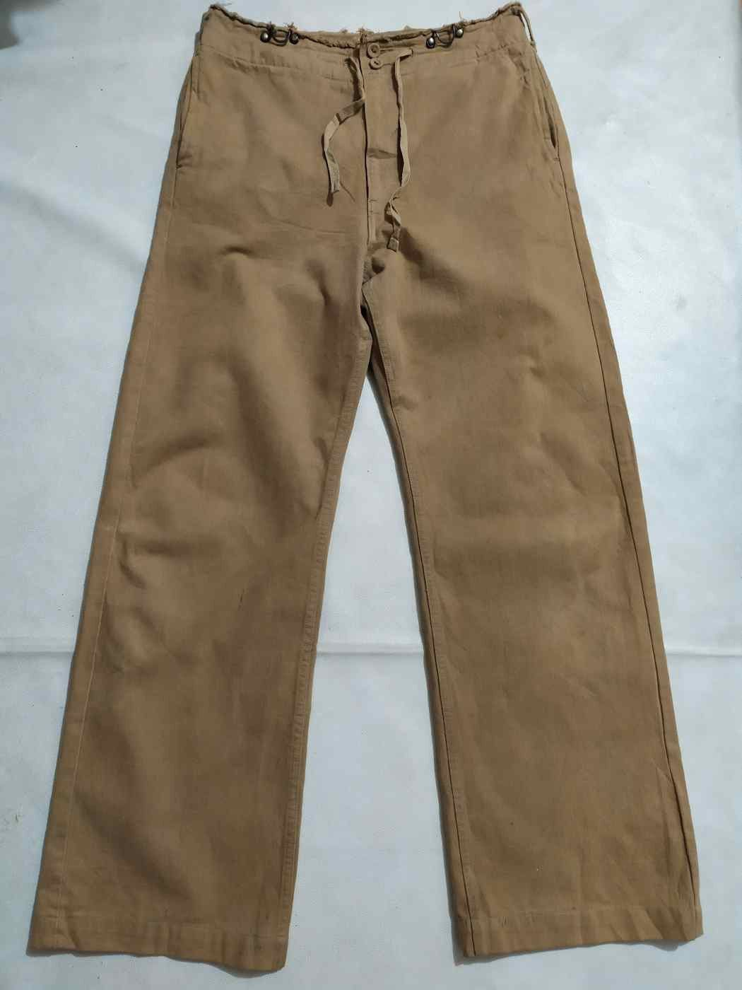 image of Kapital Straight Cut Pants in Brown, Men's (Size 32)