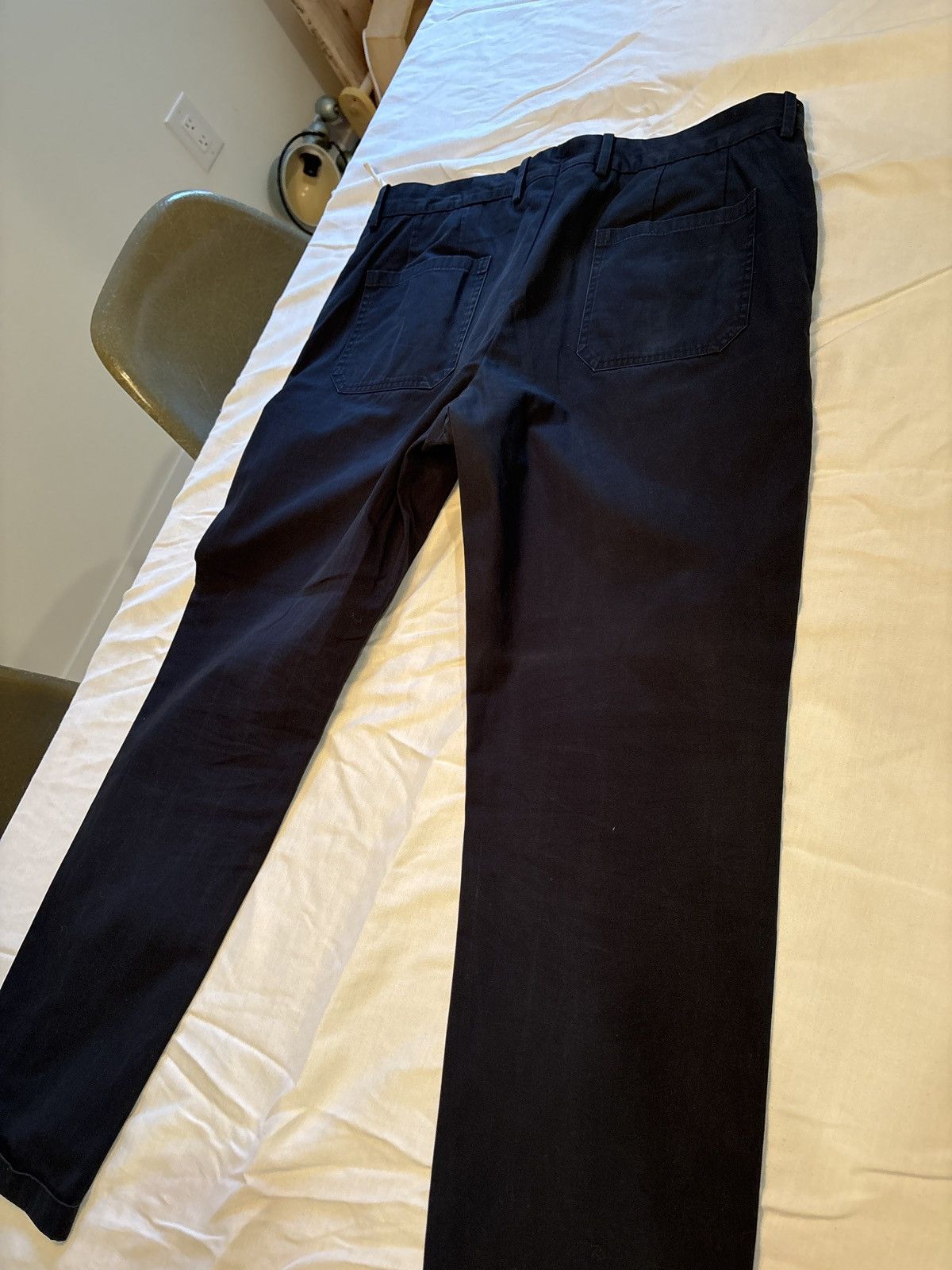 Marni Marni navy chinos, slim fitting pants. 100 % cotton Size US 34 / EU 50 - 6 Thumbnail