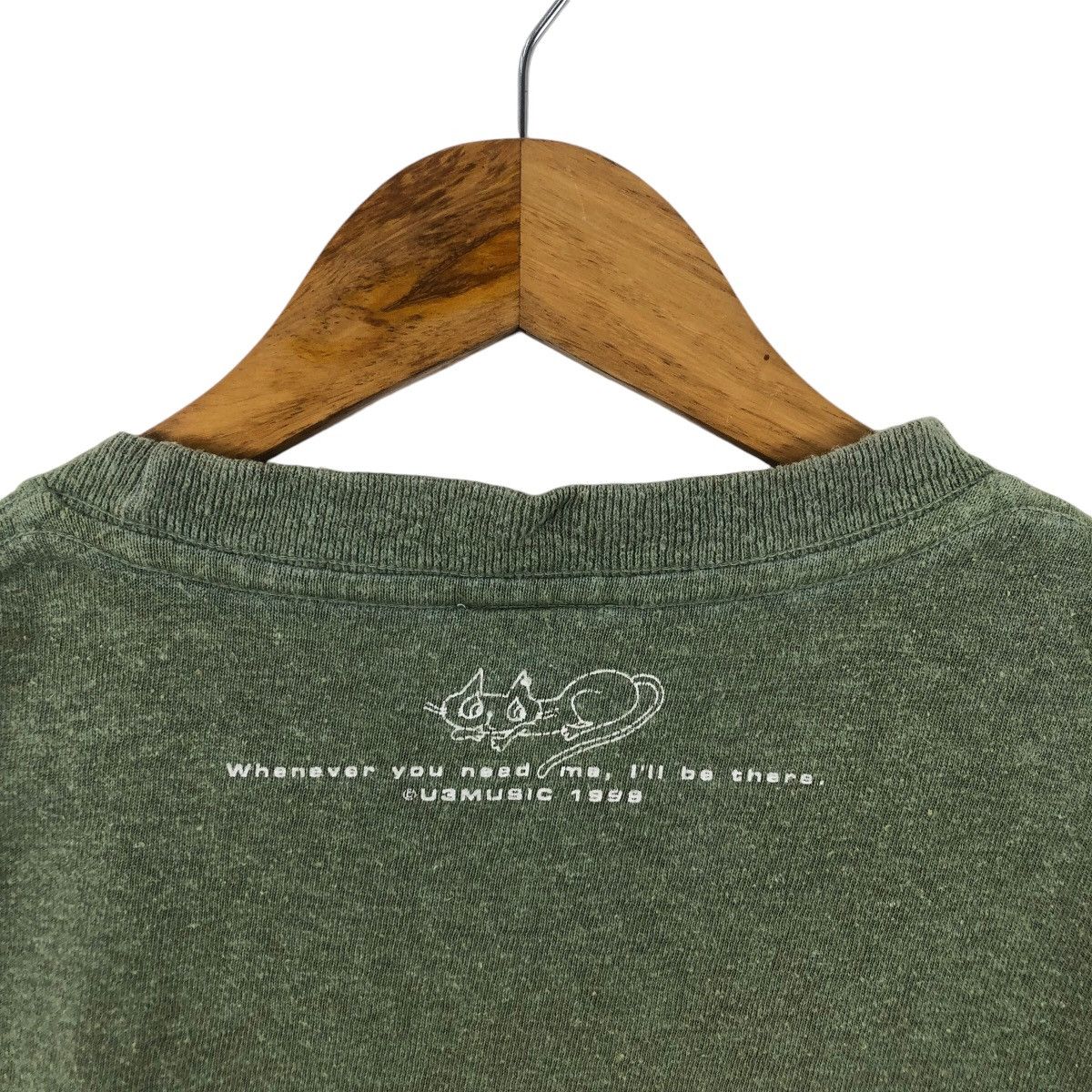 Vintage Vintage 1999 UTADA HIKARU U3MUSIC Japan Singer Tee Shirt Top Size S / US 4 / IT 40 - 4 Thumbnail