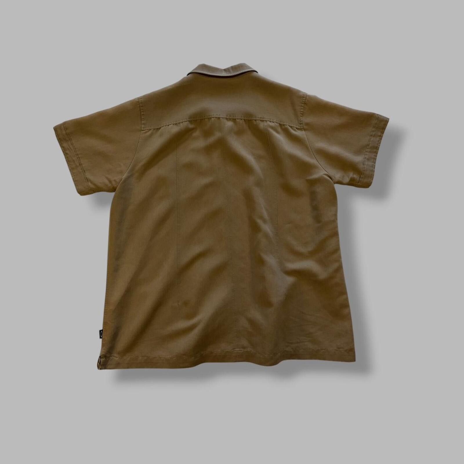 Oakley Vintage Oakley tan button up Size US XL / EU 56 / 4 - 5 Thumbnail