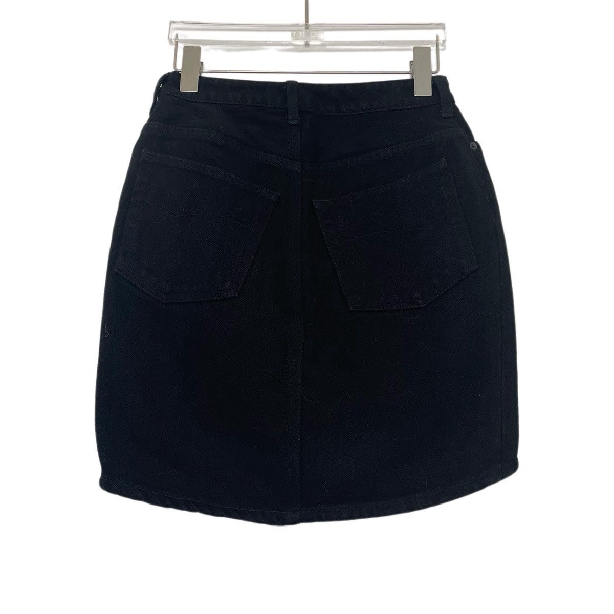 Balenciaga Balenciaga Women's High Waist A-line Mini Skirt K26WX Size 26" / US 2 / IT 38 - 2 Thumbnail