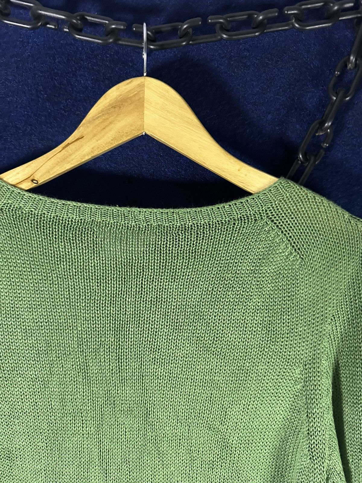 Max Mara Luxury 'S MaxMara See Through Knit Sweater Size L / US 10 / IT 46 - 8 Thumbnail