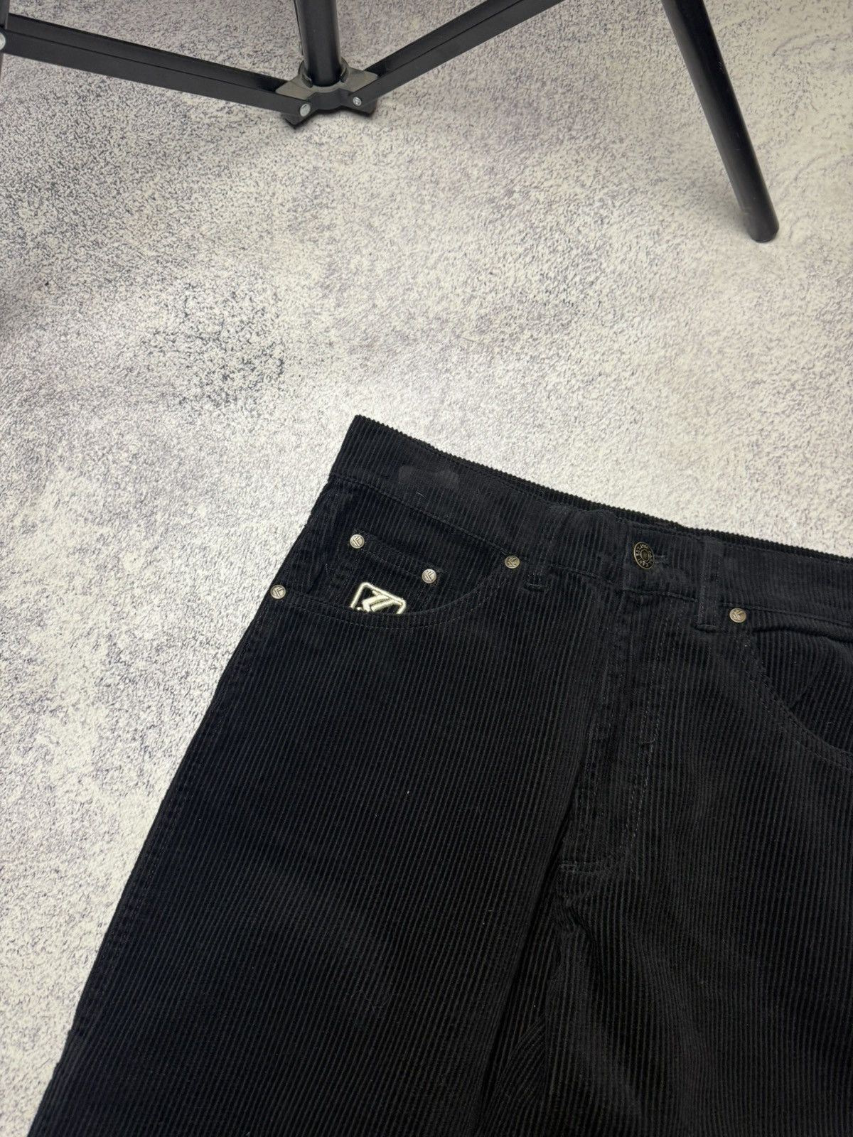 Karl Kani Vintage Karl Kani Velour Pants Rap Jeans Y2K Size US 32 / EU 48 - 14 Thumbnail