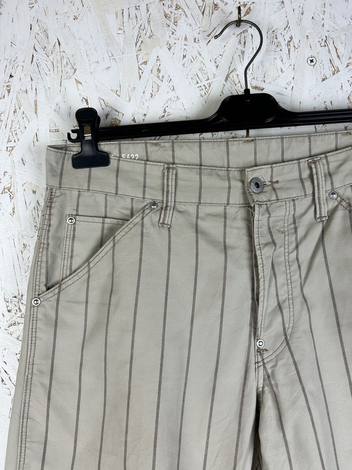 G-Star G-Star Elwood 5622 3D Tapered Pharell Striped Pants Trousers Size US 31 - 2 Thumbnail
