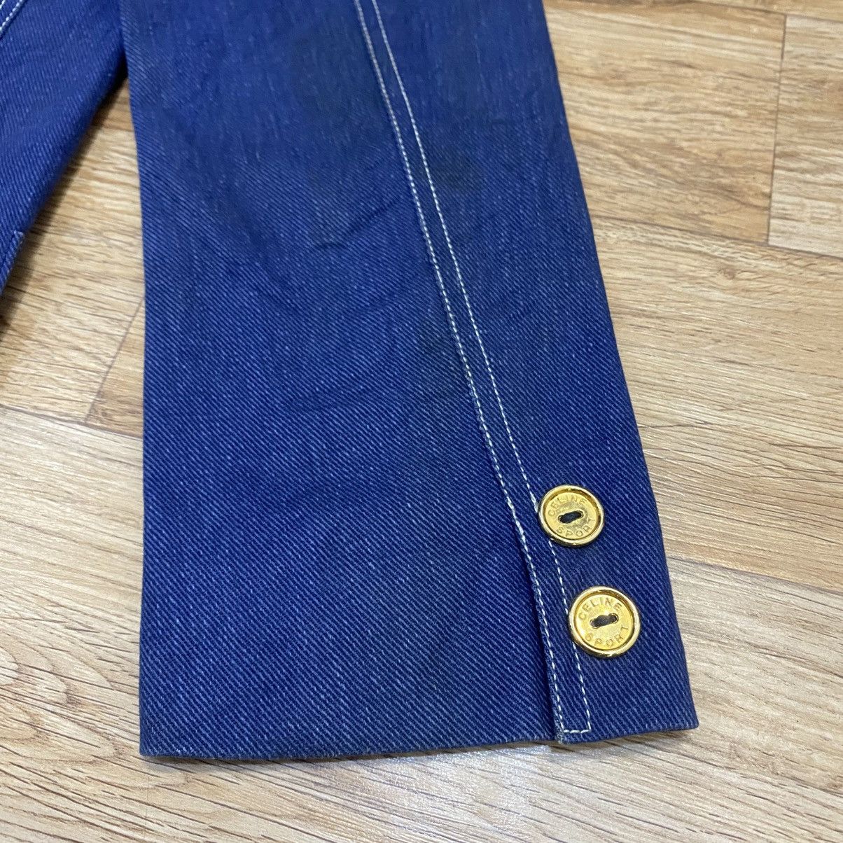 Celine 1990s Celine Blazers Denim Size M / US 6-8 / IT 42-44 - 10 Thumbnail