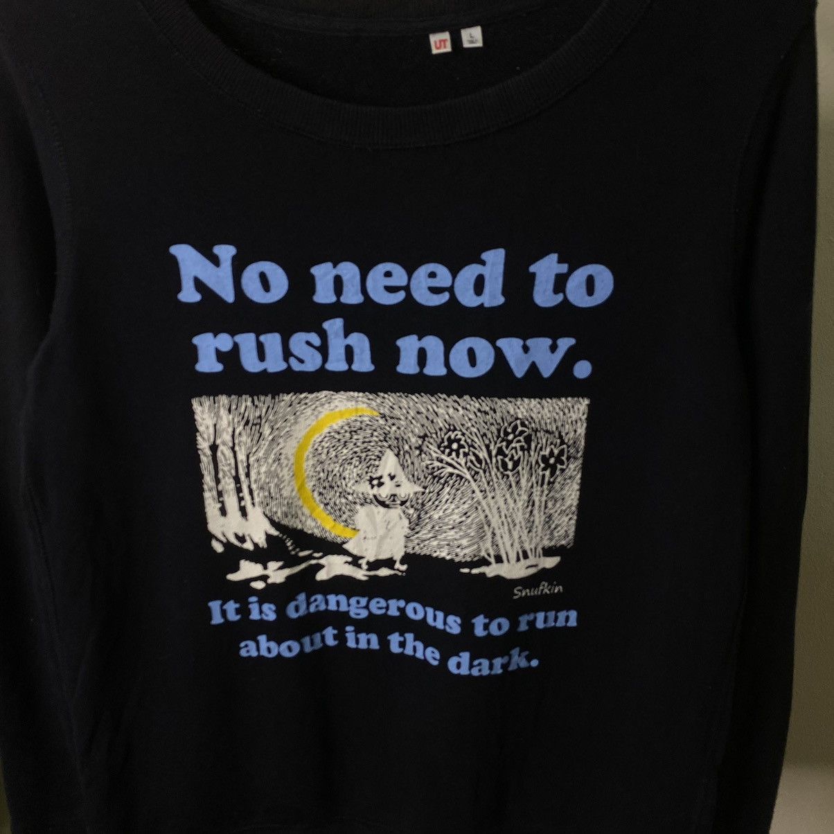 Cartoon Network × Japanese Brand × Vintage Vintage Snufskin Moomin Characters x Uniqlo Sweatshirt Size US M / EU 48-50 / 2 - 2 Thumbnail