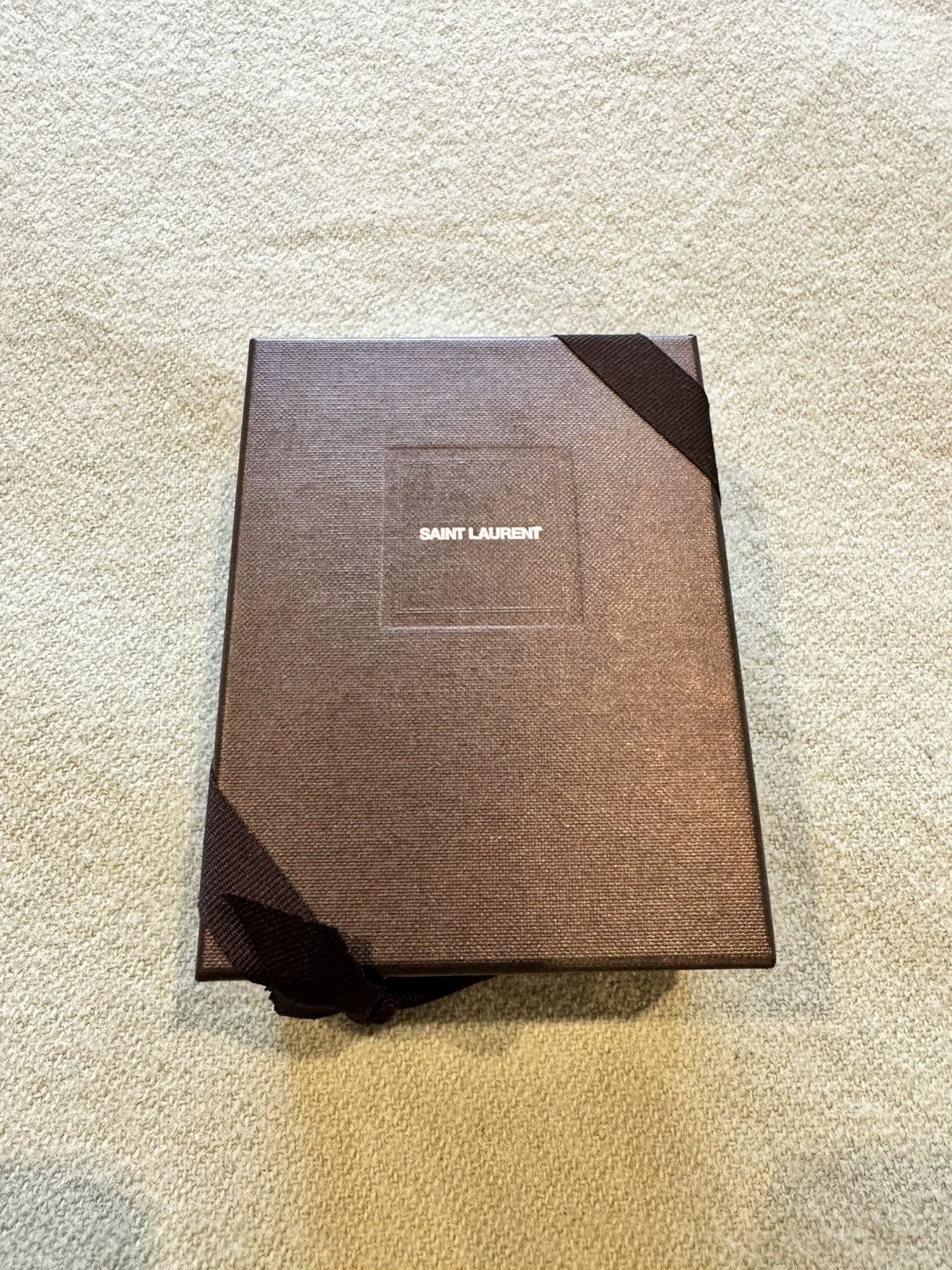 Yves Saint Laurent Saint Laurent Paris Credit Card Wallet in Smooth Leather Size ONE SIZE - 5 Thumbnail