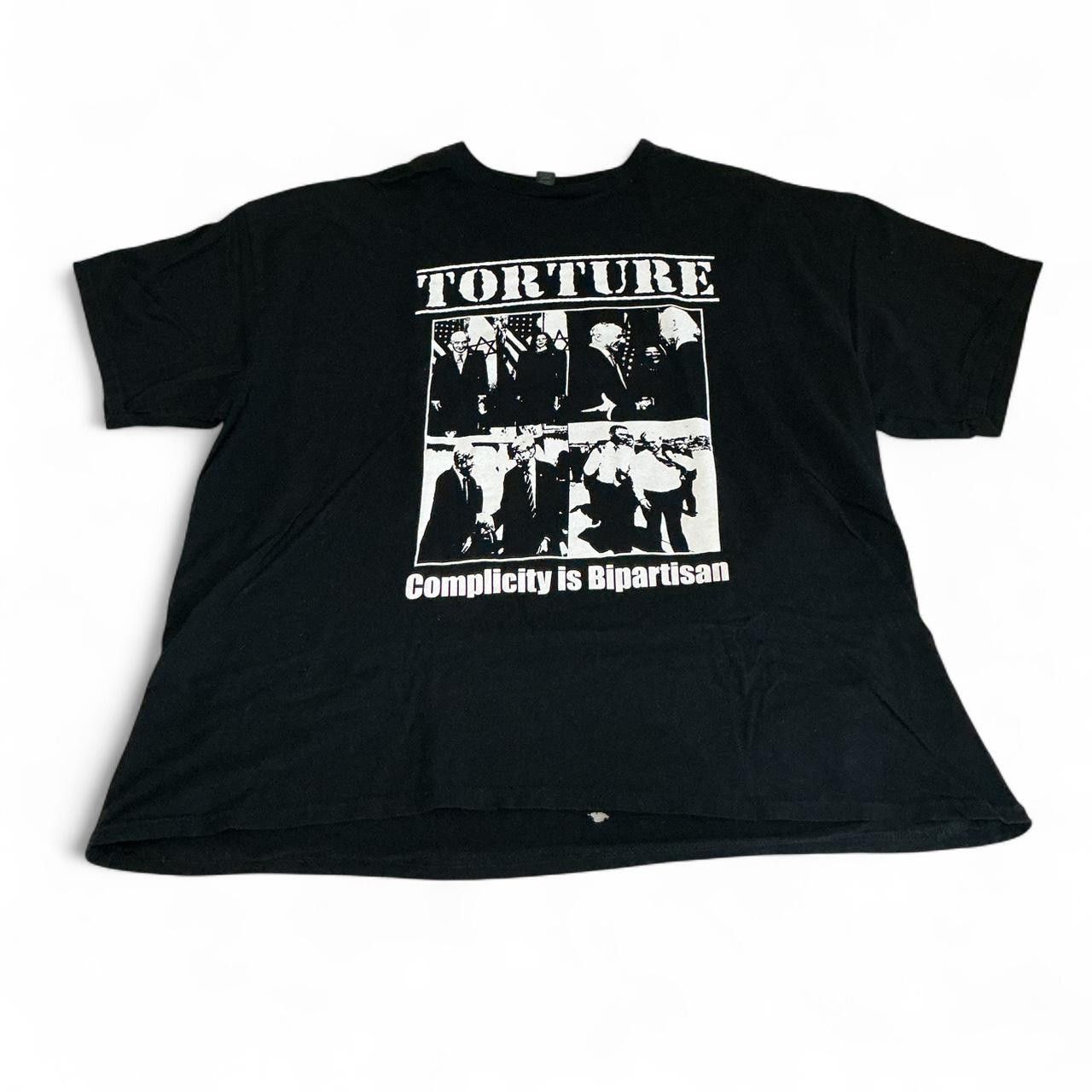 Other Torture “Complicity Is Bipartisan” Tee (2XL) Size US XXL / EU 58 / 5 - 1 Thumbnail